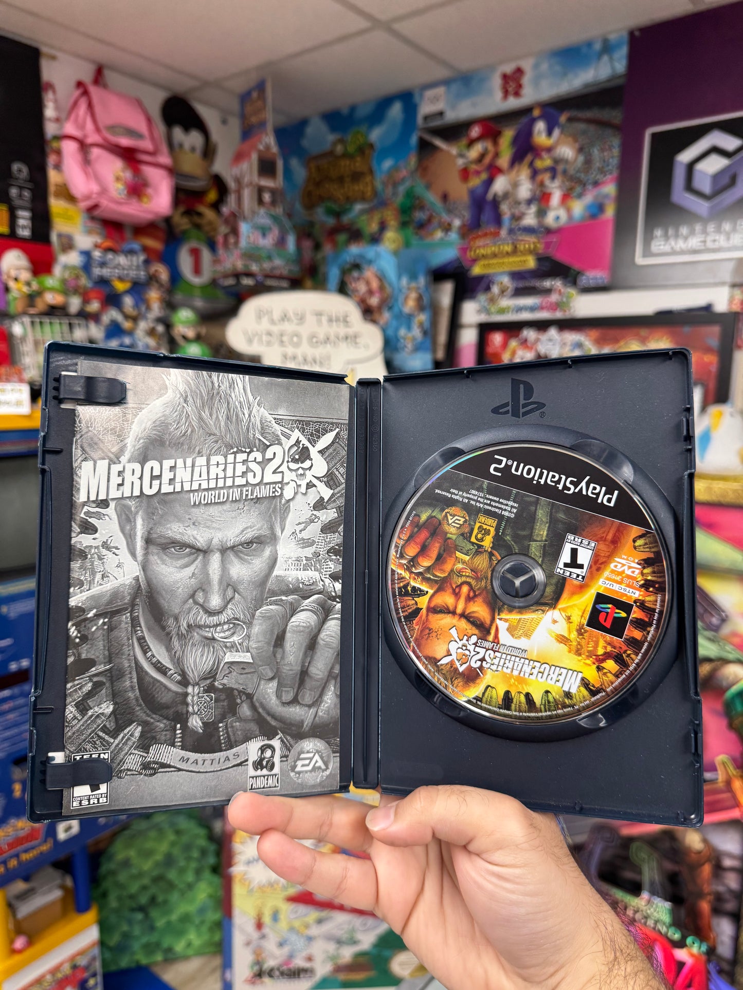 Mercenaries 2 World in Flames PS2 CIB