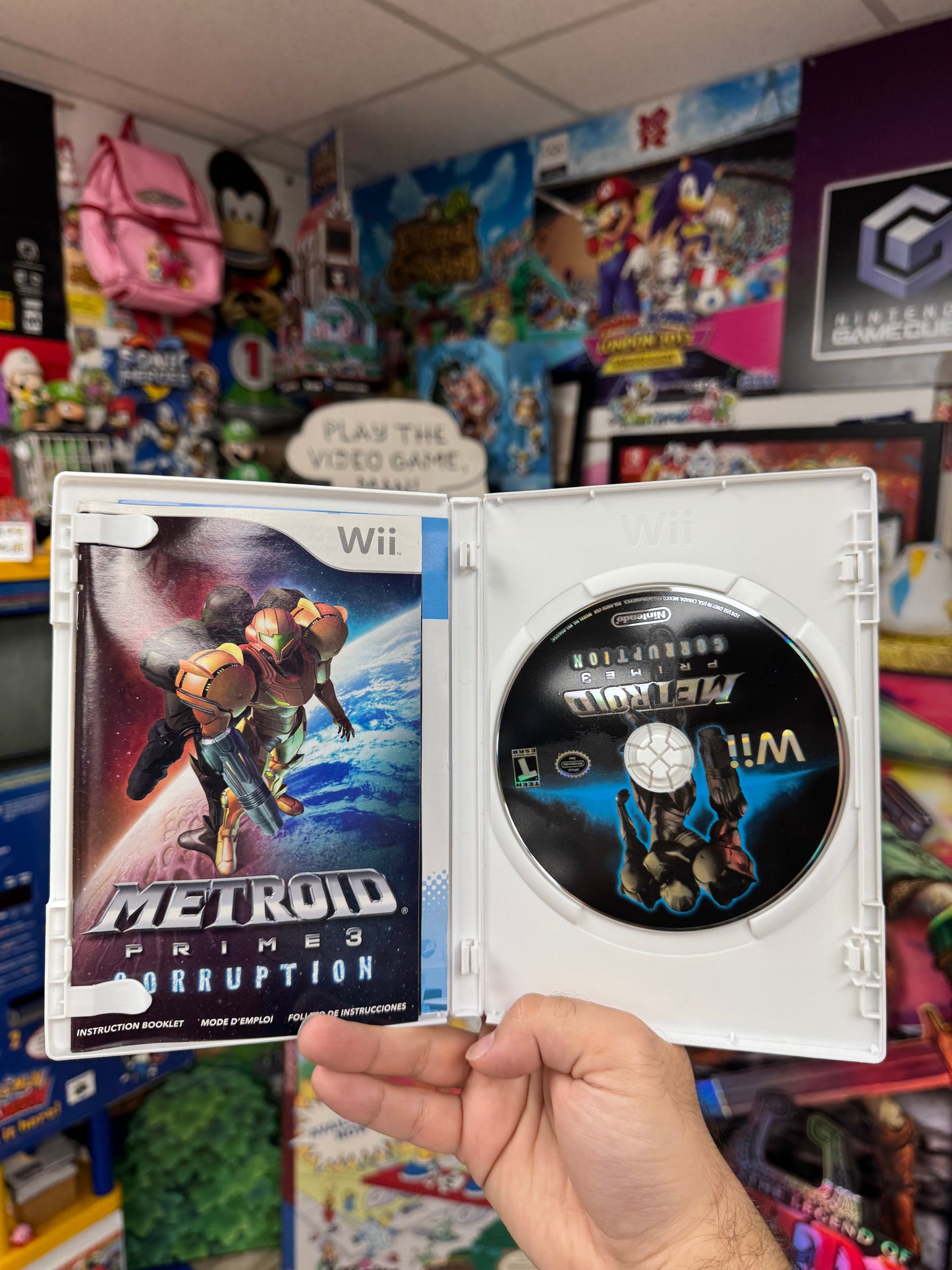 Metroid Prime 3 Corruption Wii CIB
