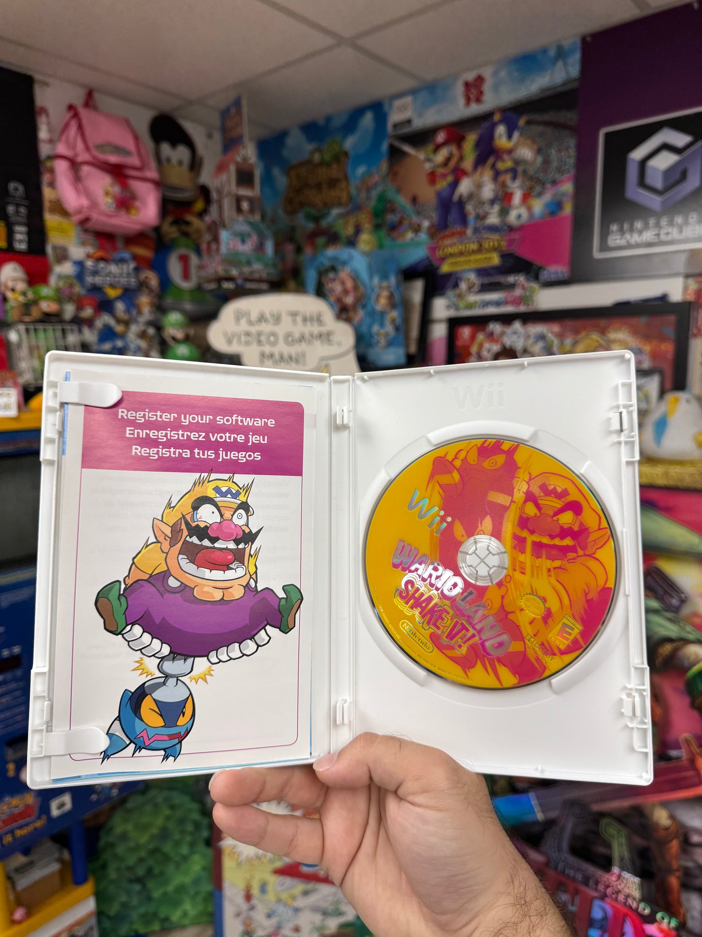 Wario Land Shake It Wii CIB