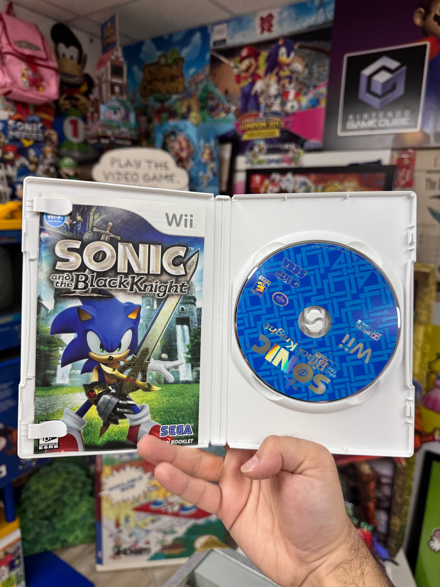 Sonic and the Black Knight Wii CIB