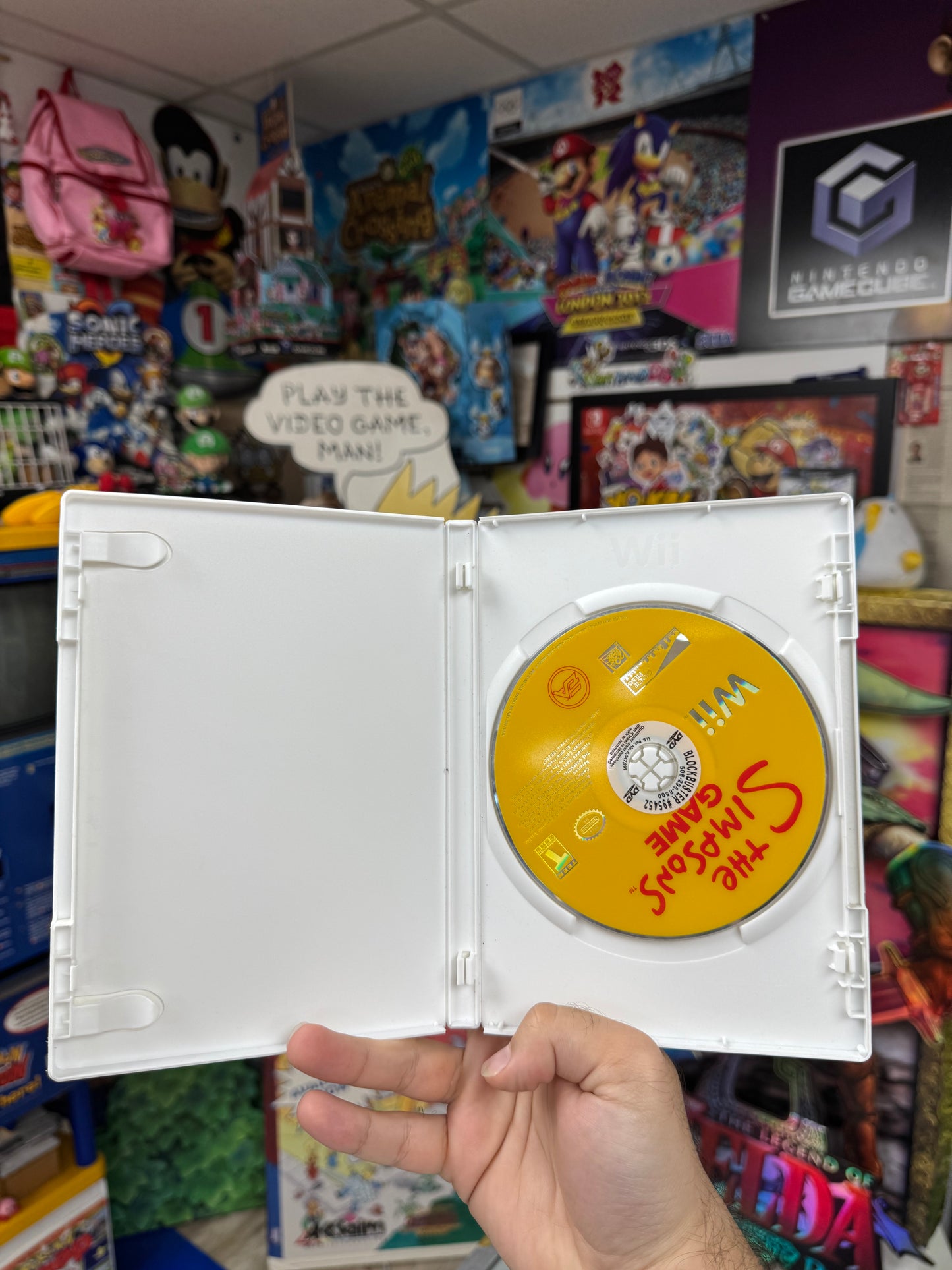 The Simpsons Game Wii Boxed