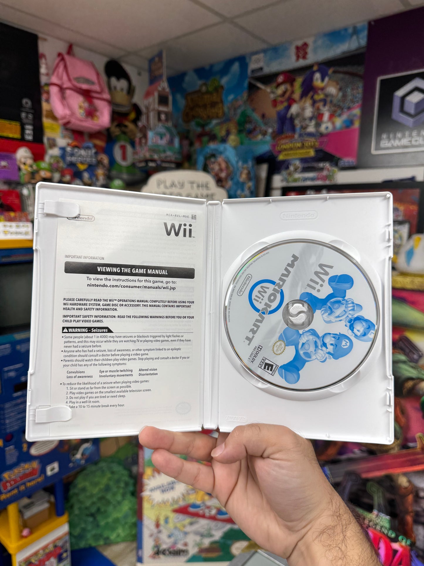 Mario Kart Wii Boxed