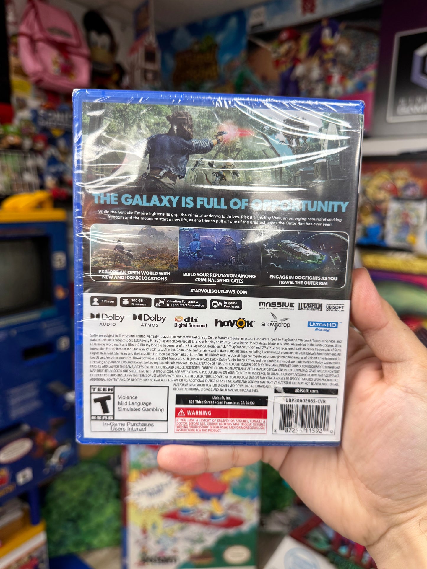 Star Wars Outlaws PS5 Sealed
