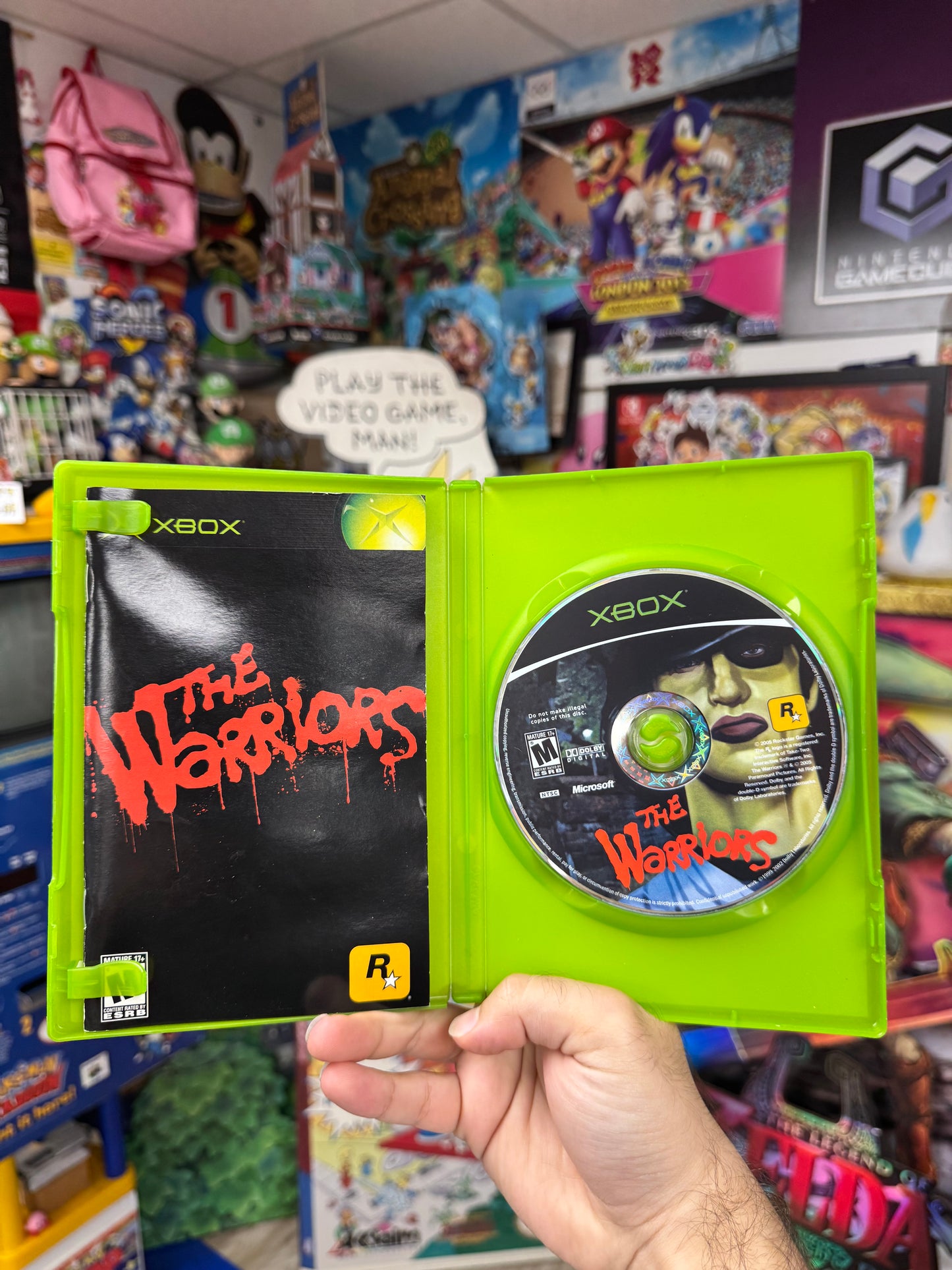 The Warriors Xbox CIB