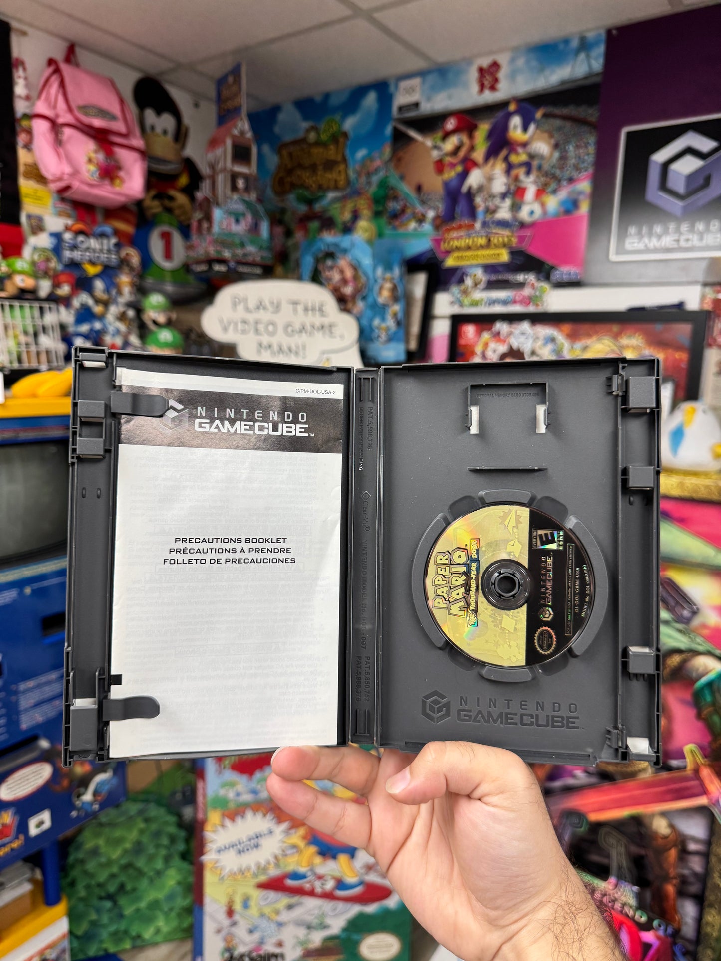 Paper Mario the Thousand Year Door GameCube Boxed