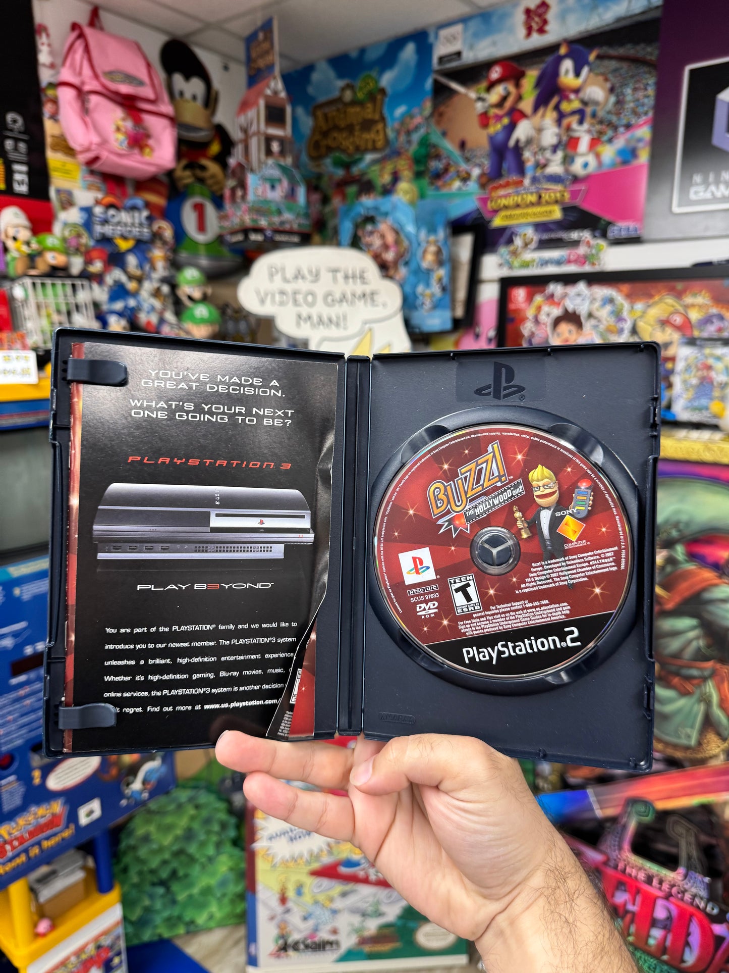 Buzz: The Hollywood Quiz PS2 CIB