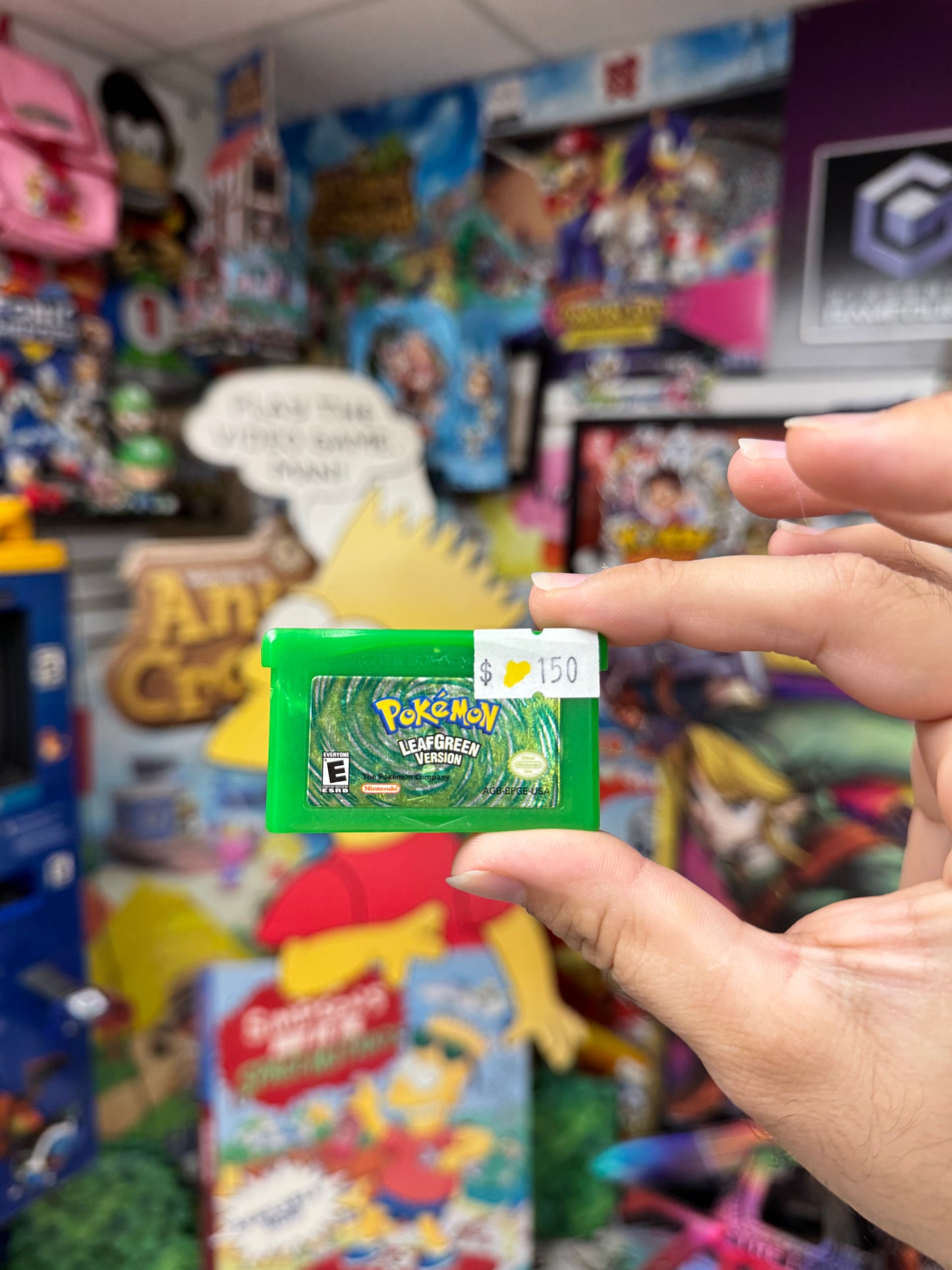 Pokemon Leaf Green GBA