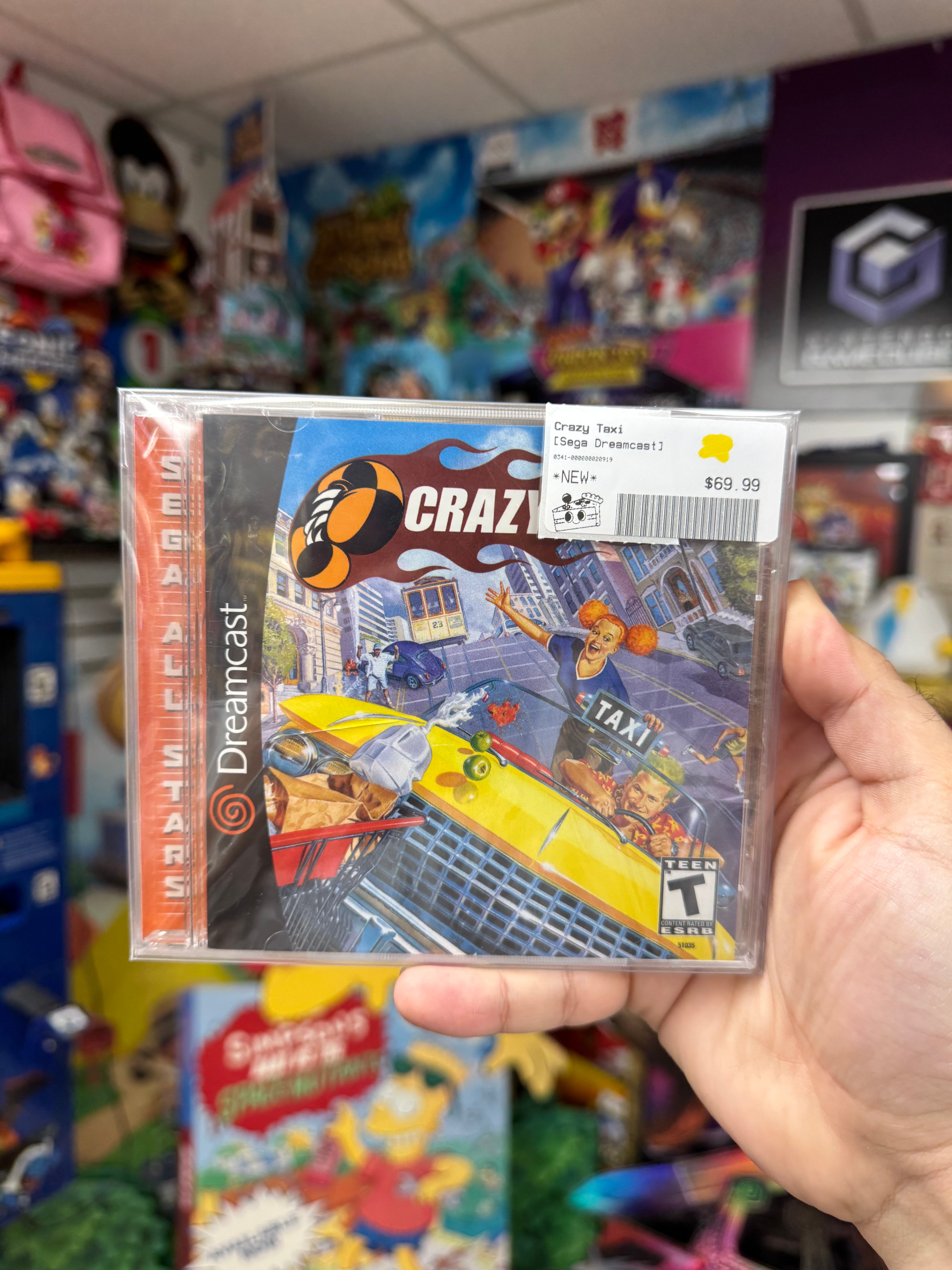 Crazy Taxi Dreamcast Sealed – CakeHoarder Games