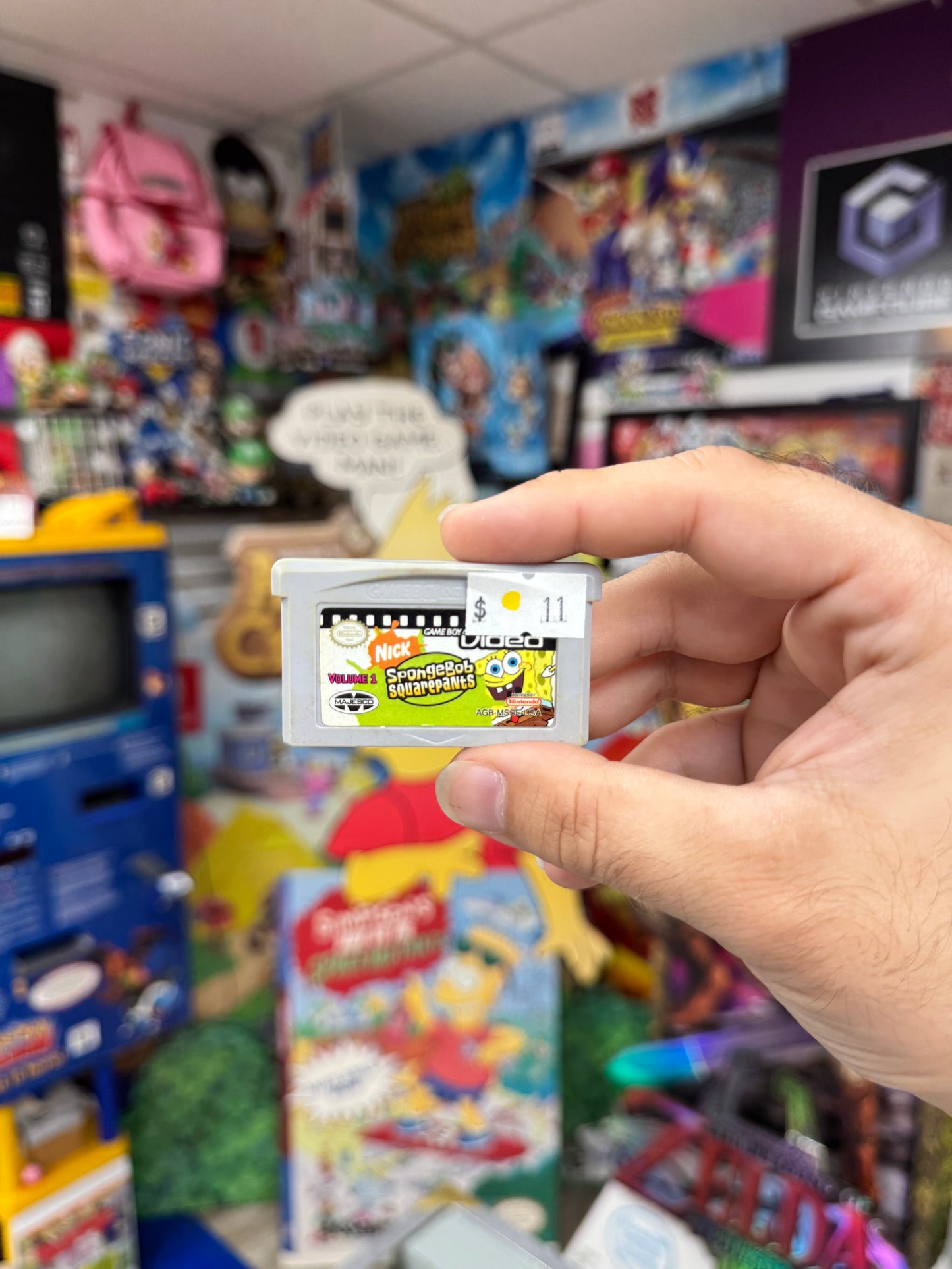 Nicktoons Spongebob Squarepants GBA