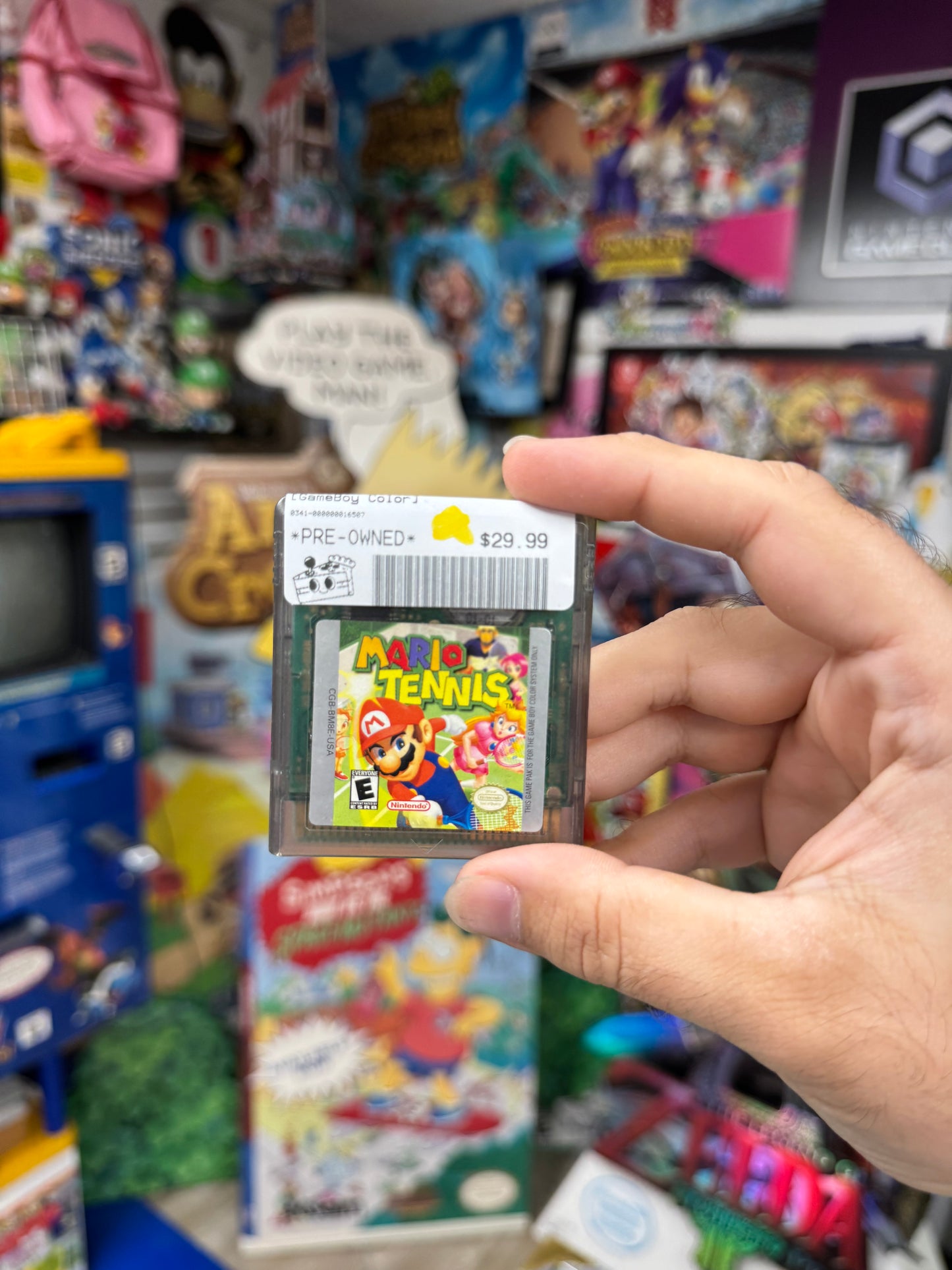 Mario Tennis GameBoy Color