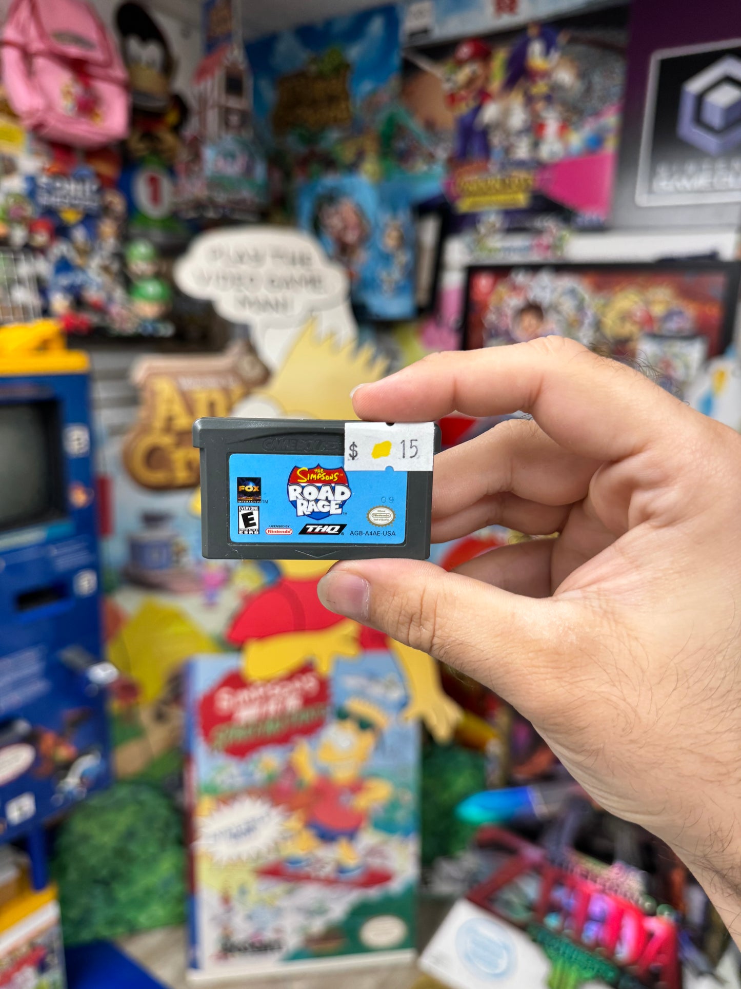 Simpson's Road Rage GBA