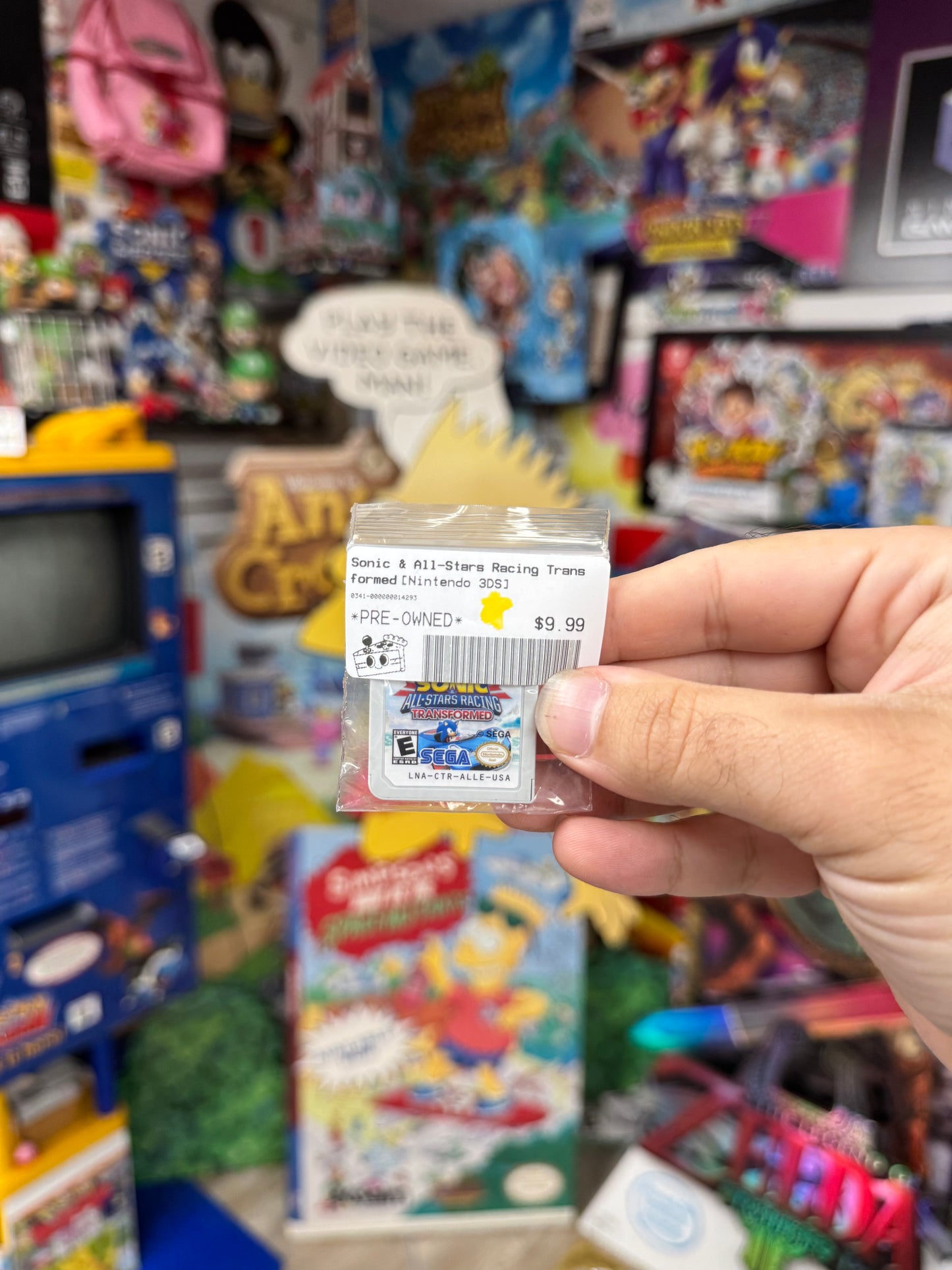 Sonic & All-Stars Racing Transformed 3DS