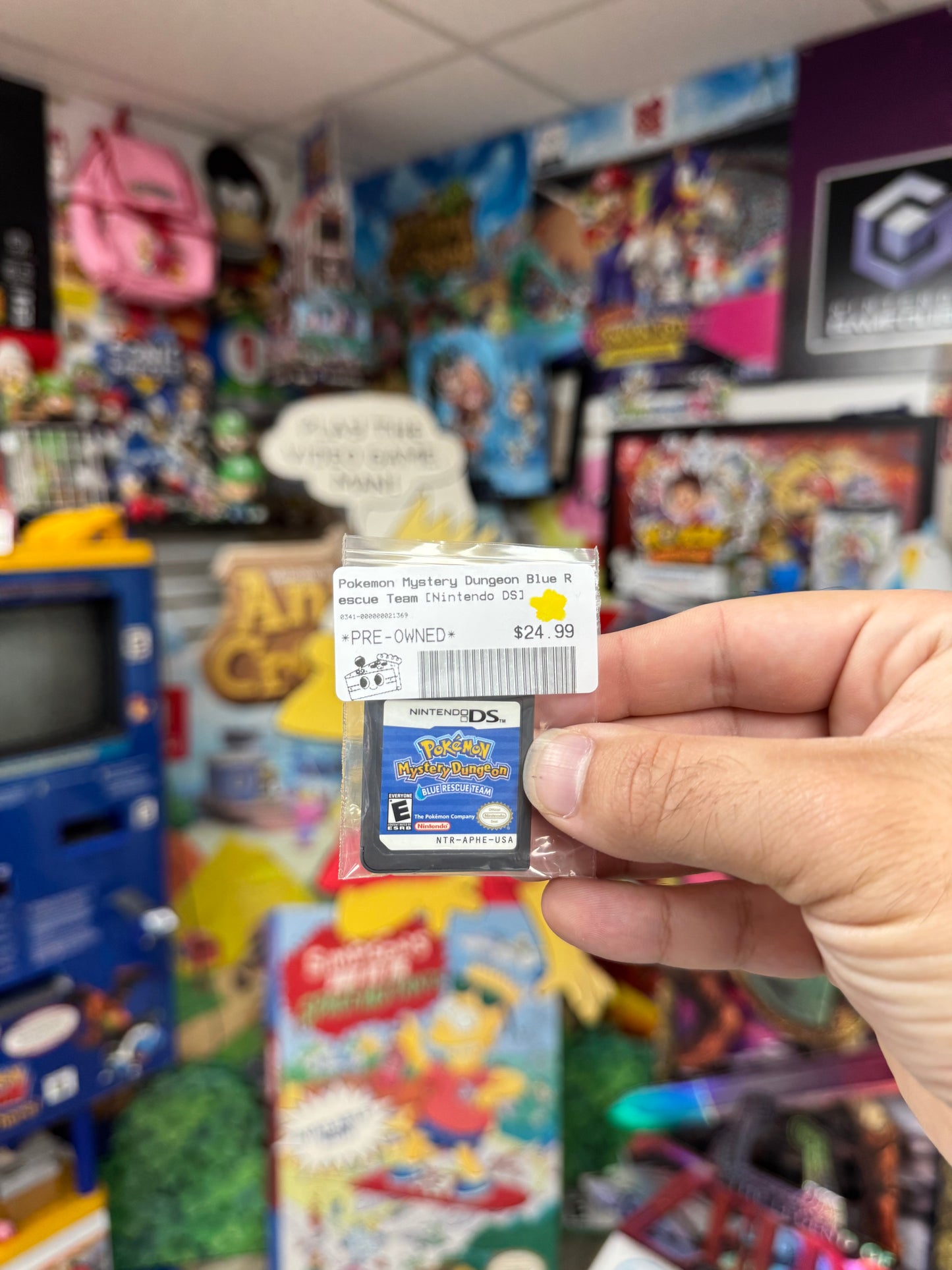 Pokemon Mystery Dungeon Blue Rescue Team - DS Loose