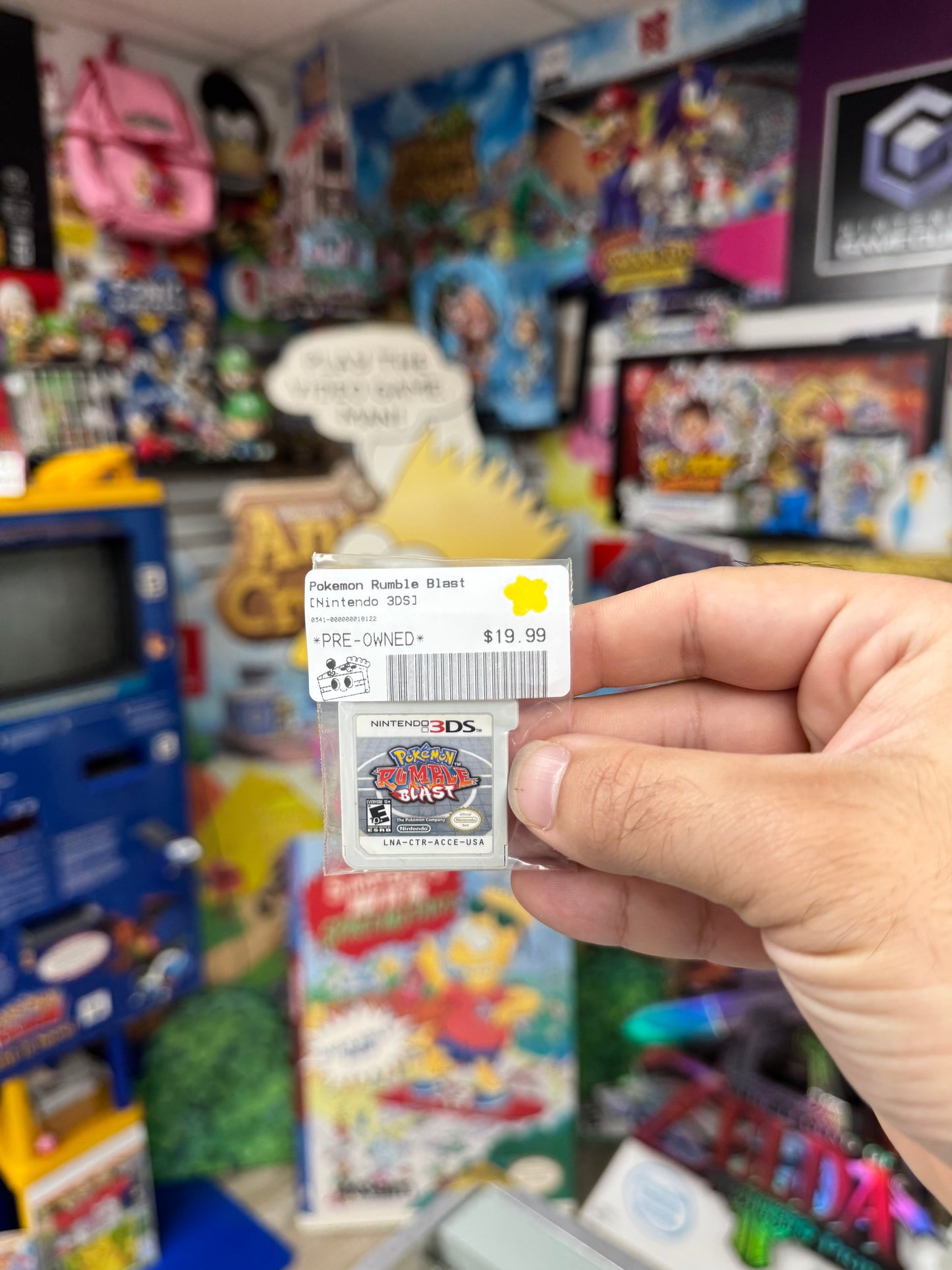 Pokemon Rumble Blast - 3DS Loose