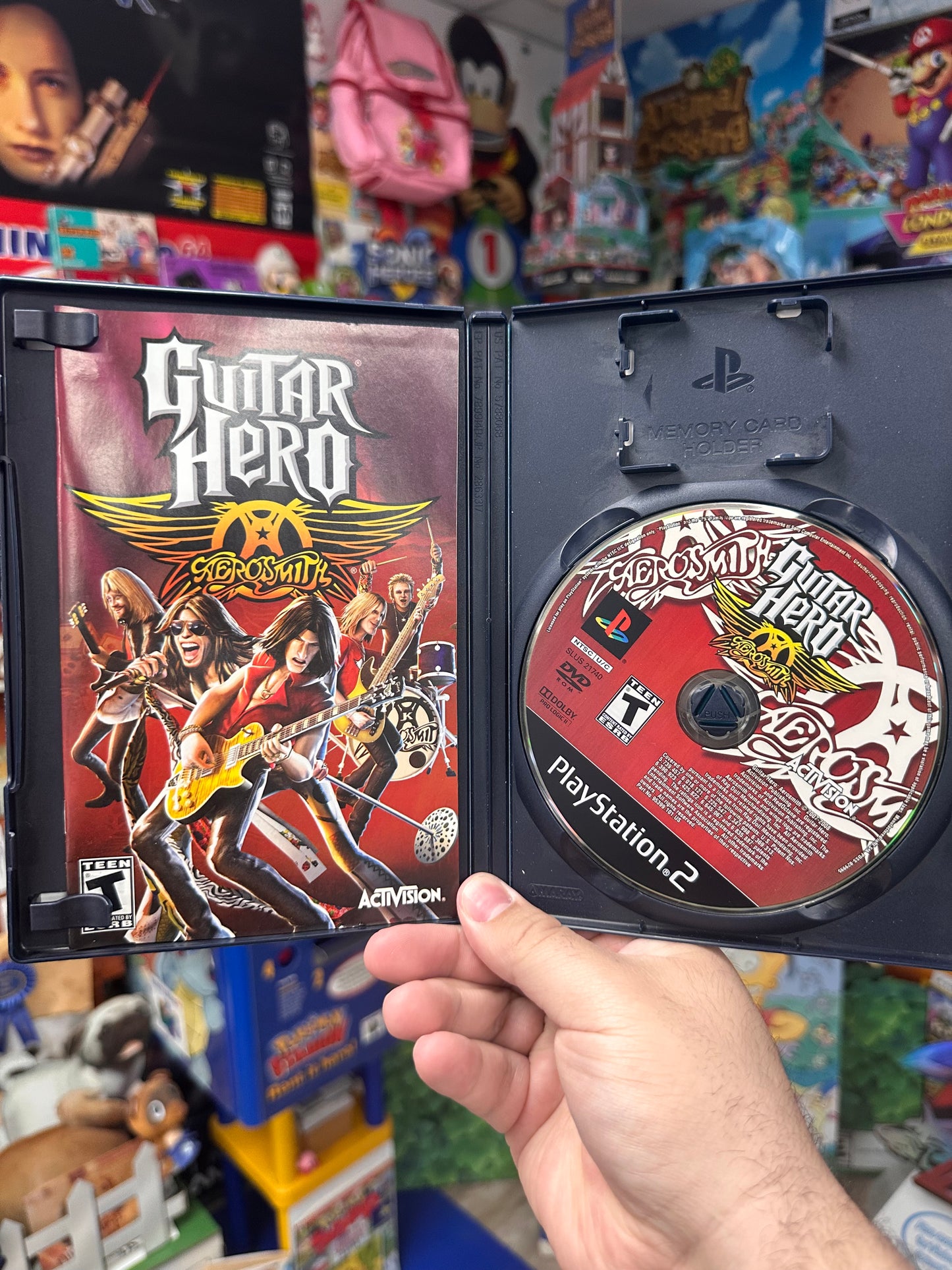 Guitar Hero Aerosmith - PS2 CiB