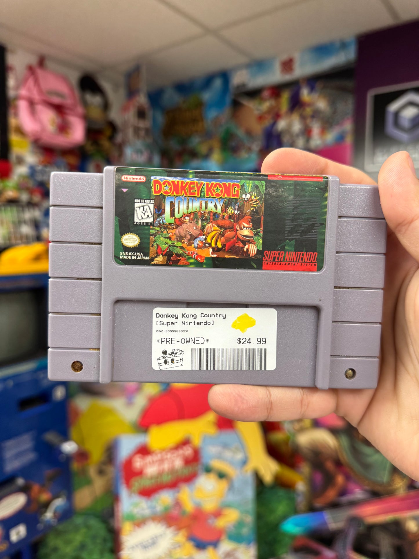 Donkey Kong Country - SNES Loose