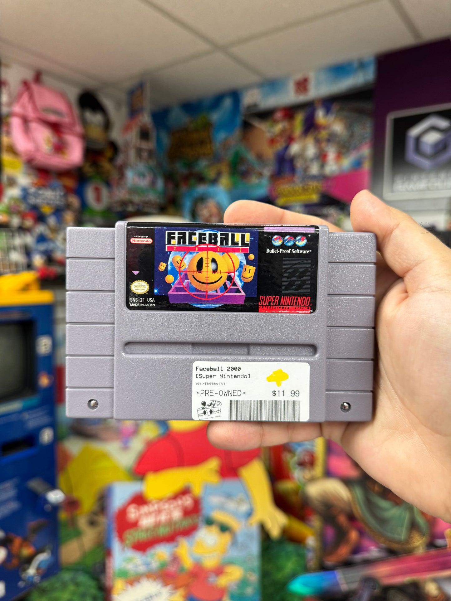 Faceball 2000 - SNES Loose