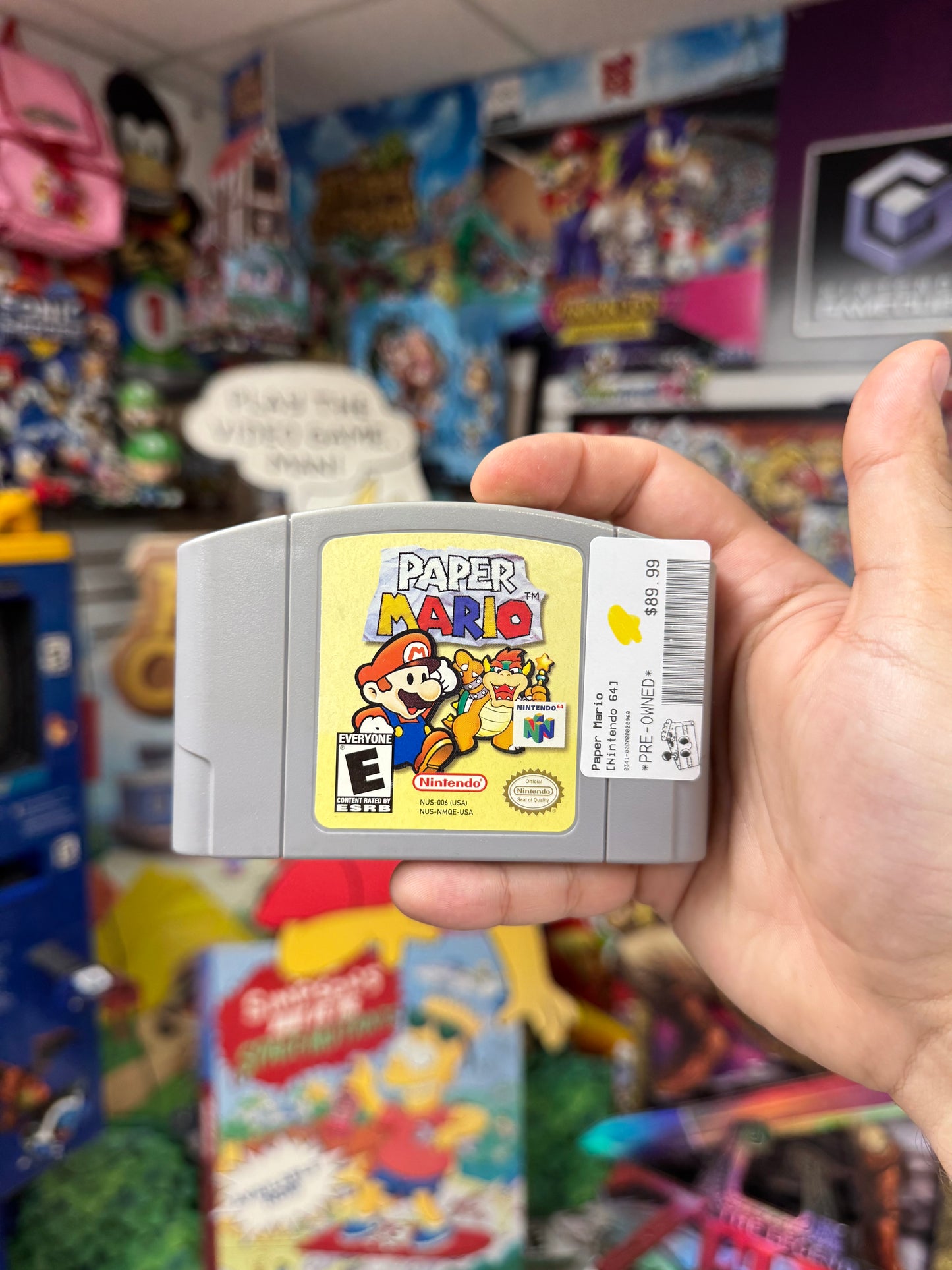 Paper Mario - N64 Loose