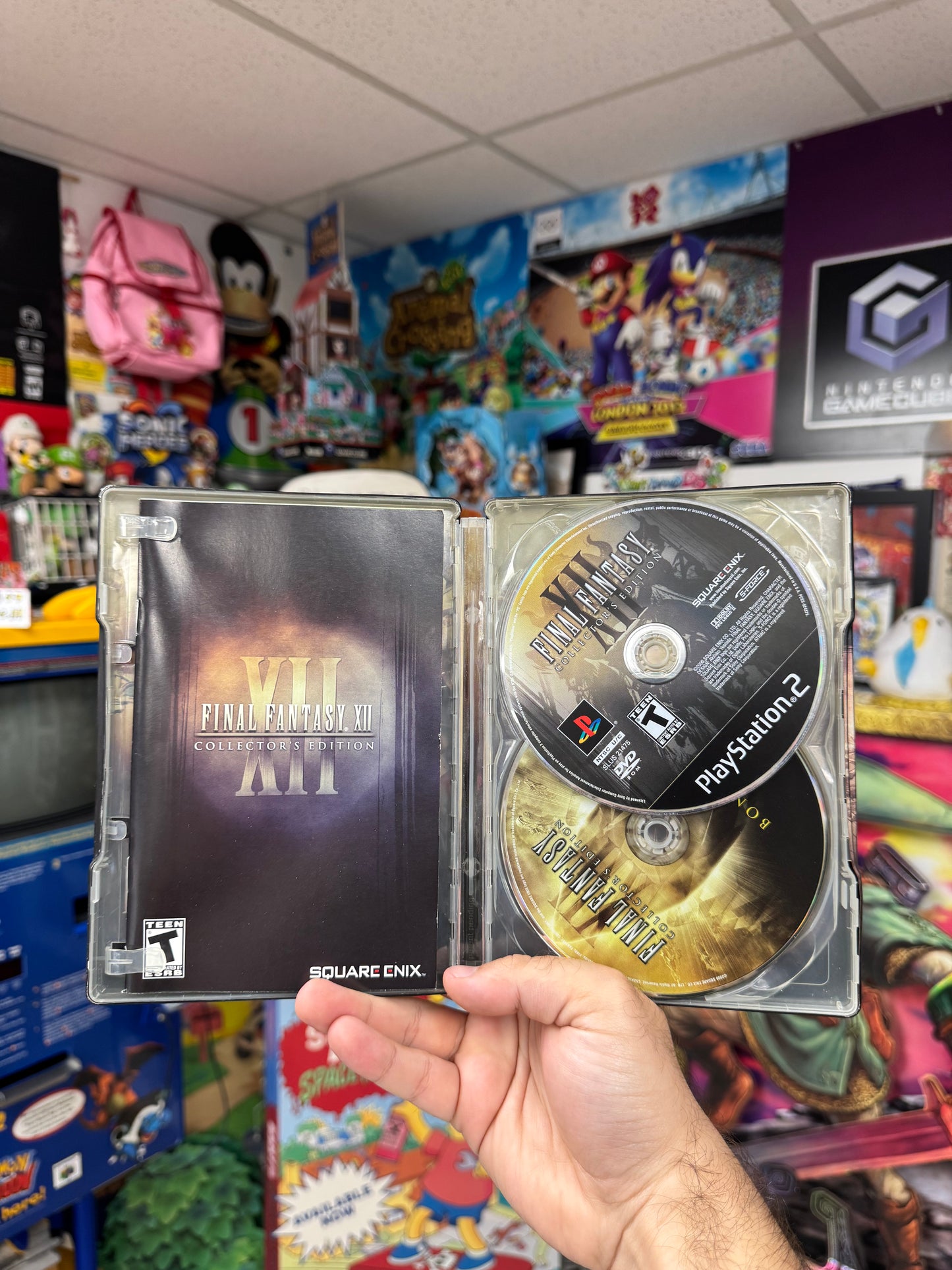 Final Fantasy XII Collector's Edition Steelbook PS2 CIB