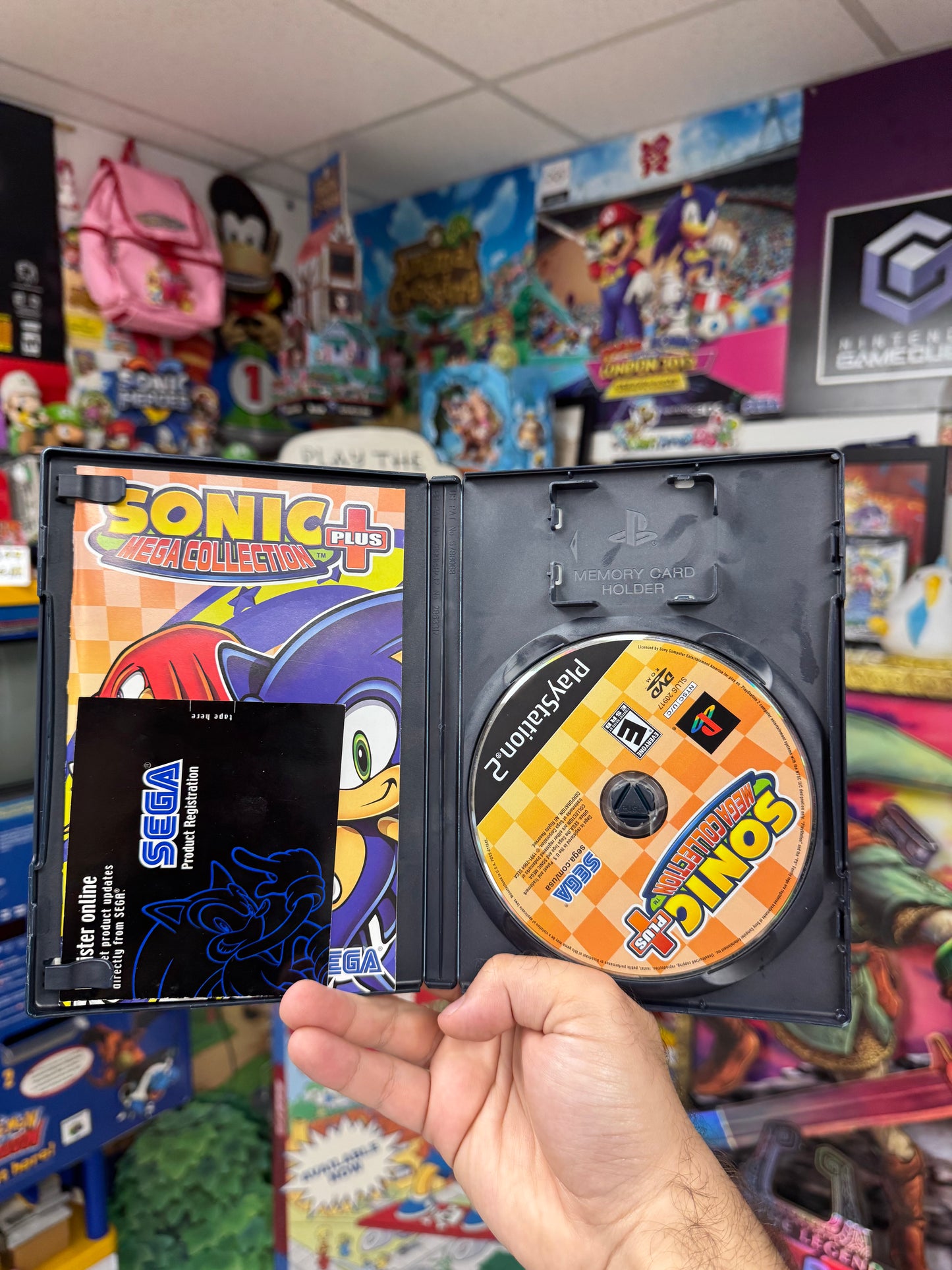 Sonic Mega Collection Plus PS2 CIB