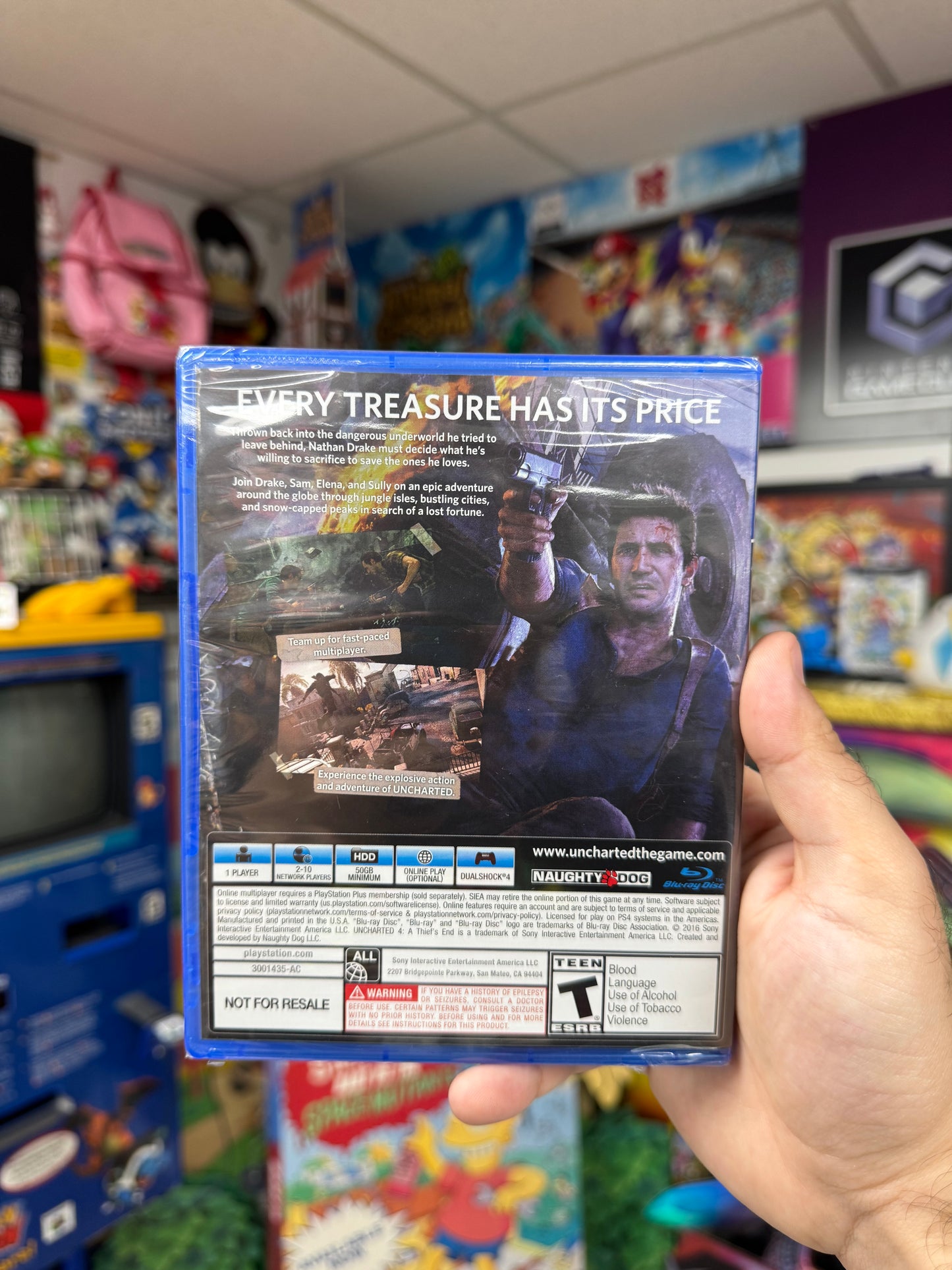 Uncharted 4: A Thief's End - PS4 Sealed