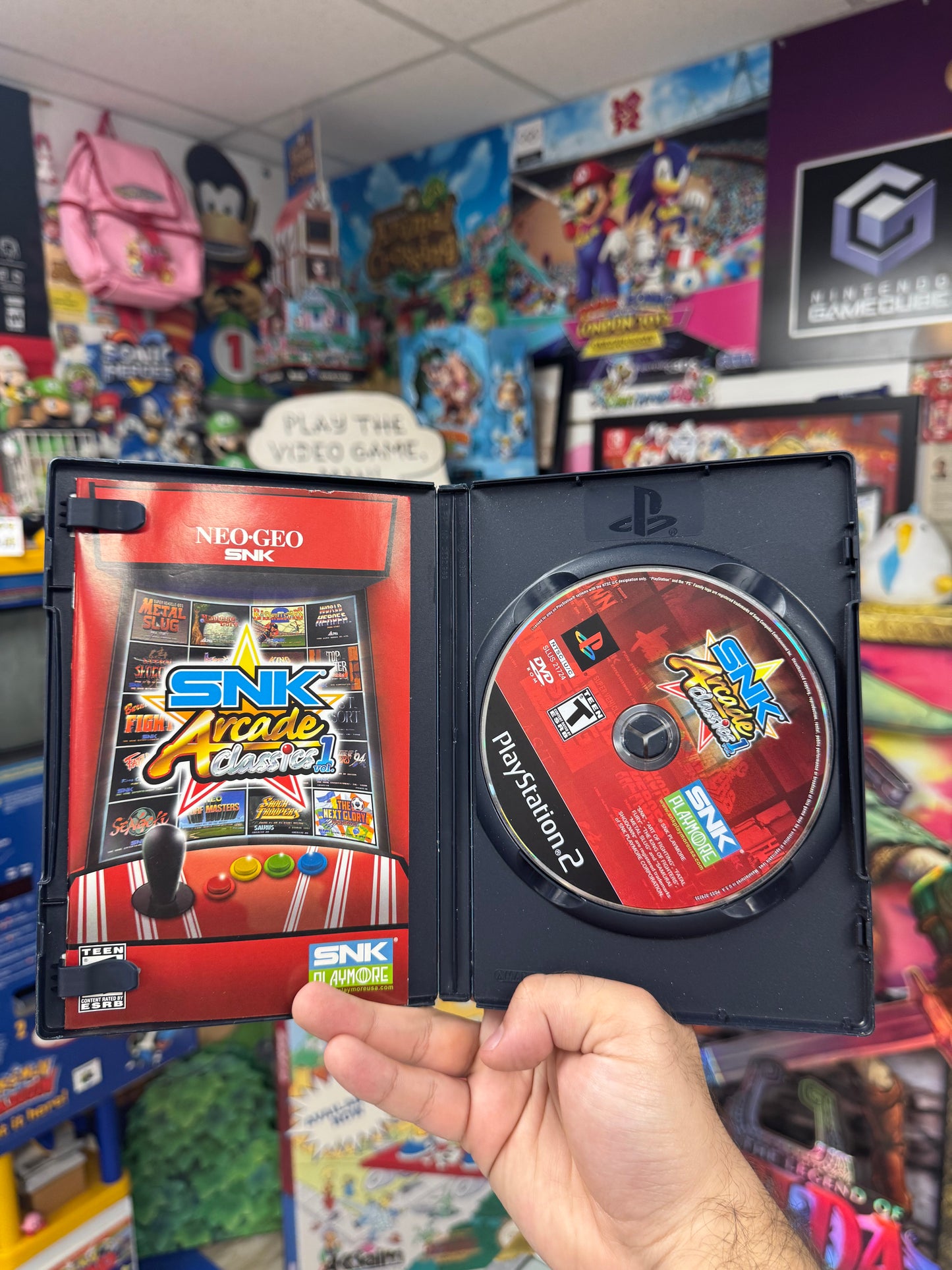 SNK Arcade Classics Volume 1 - PS2 CiB