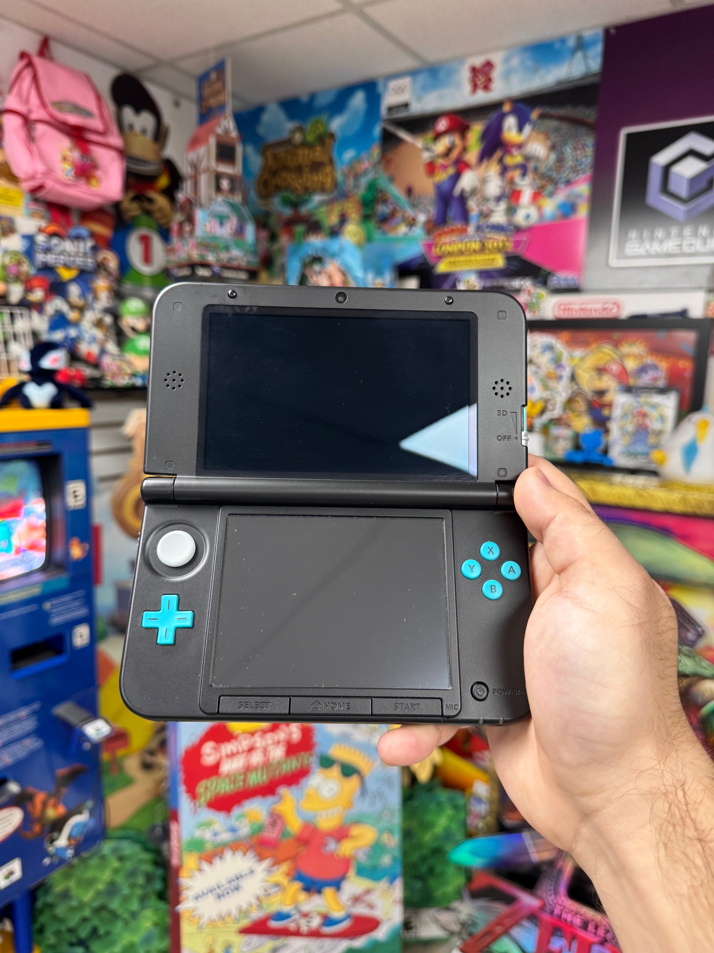 3DS LL Turquoise & Black Limited Edition (Japanese)