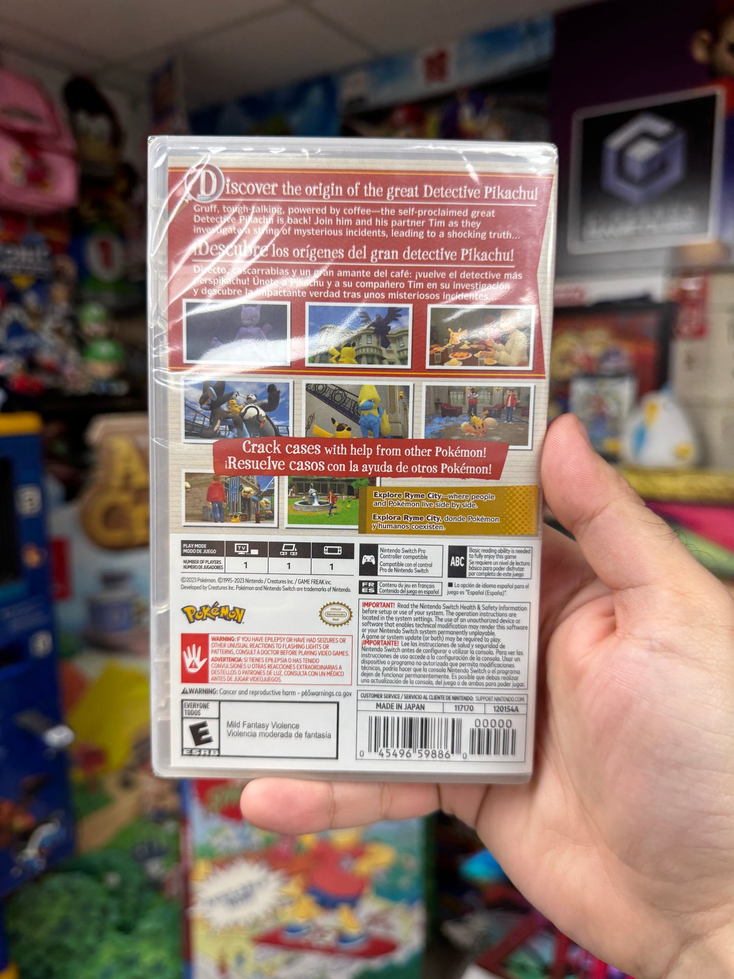 Detective Pikachu Returns - Switch Sealed