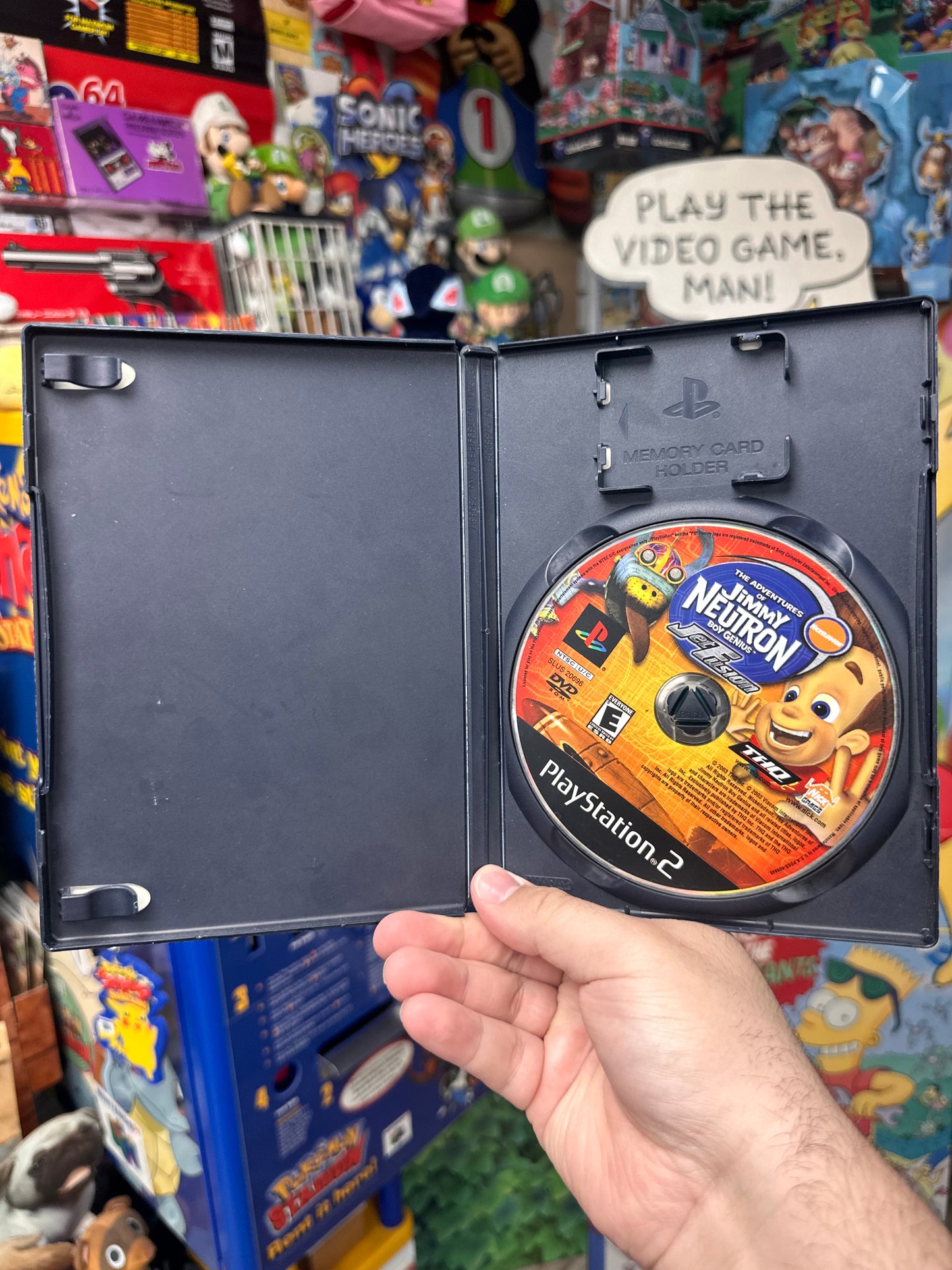 Jimmy Neutron Jet Fusion - PS2 Boxed