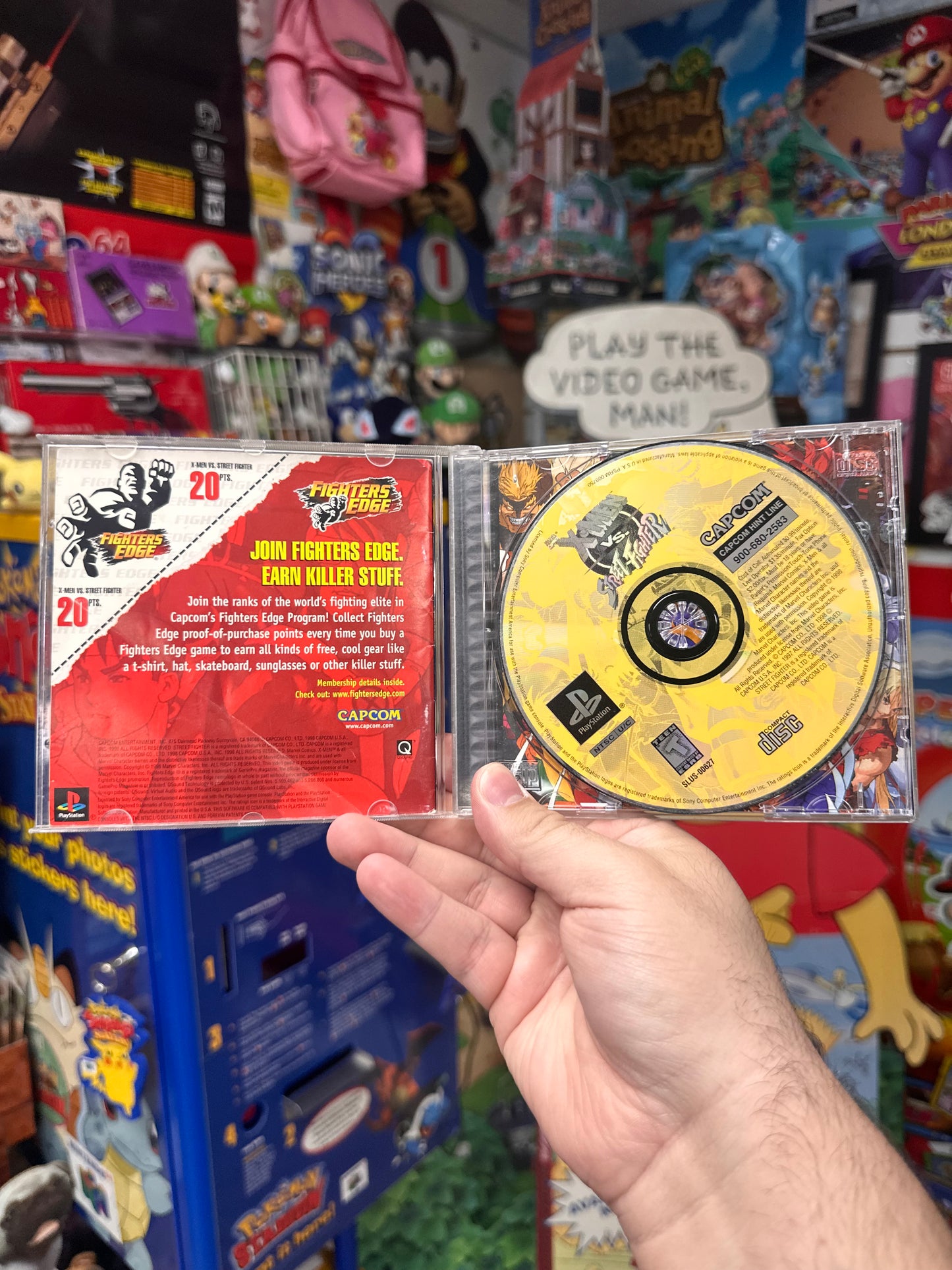 X-Men vs. Street Fighter - PS1 CiB
