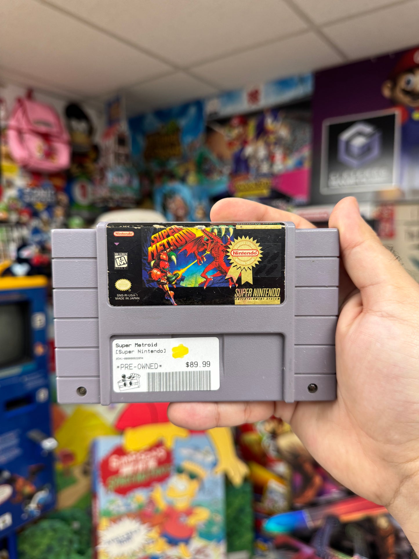 Super Metroid - SNES Loose