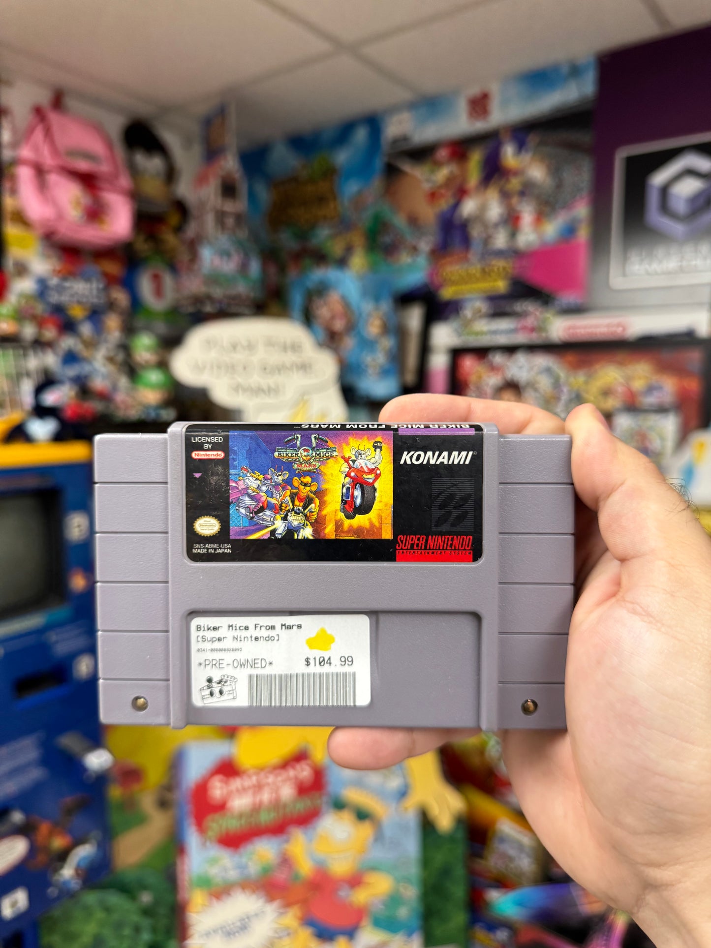 Biker Mice From Mars - SNES Loose