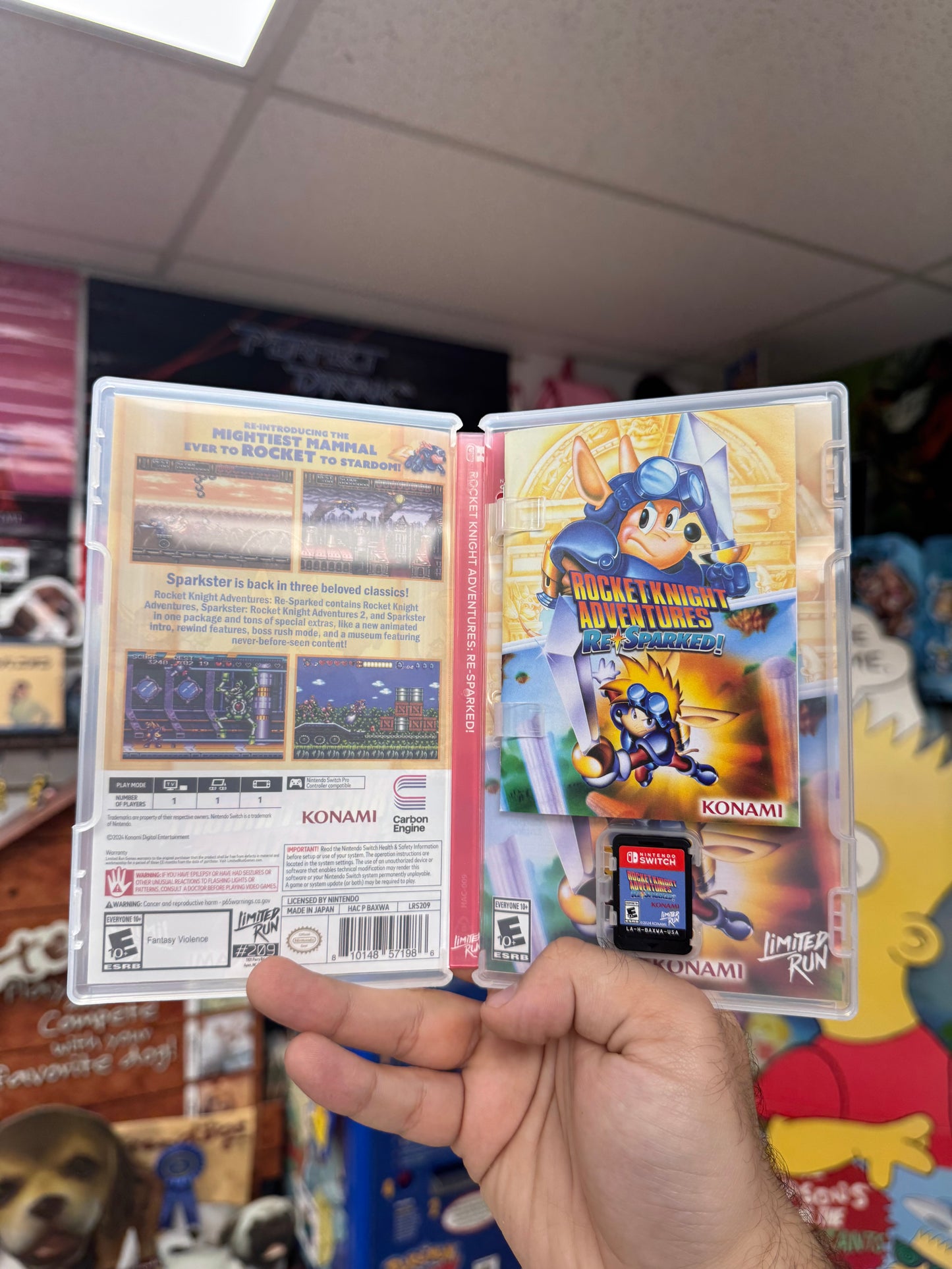 Rocket Knight Adventures: Re-Sparked! - Switch CiB