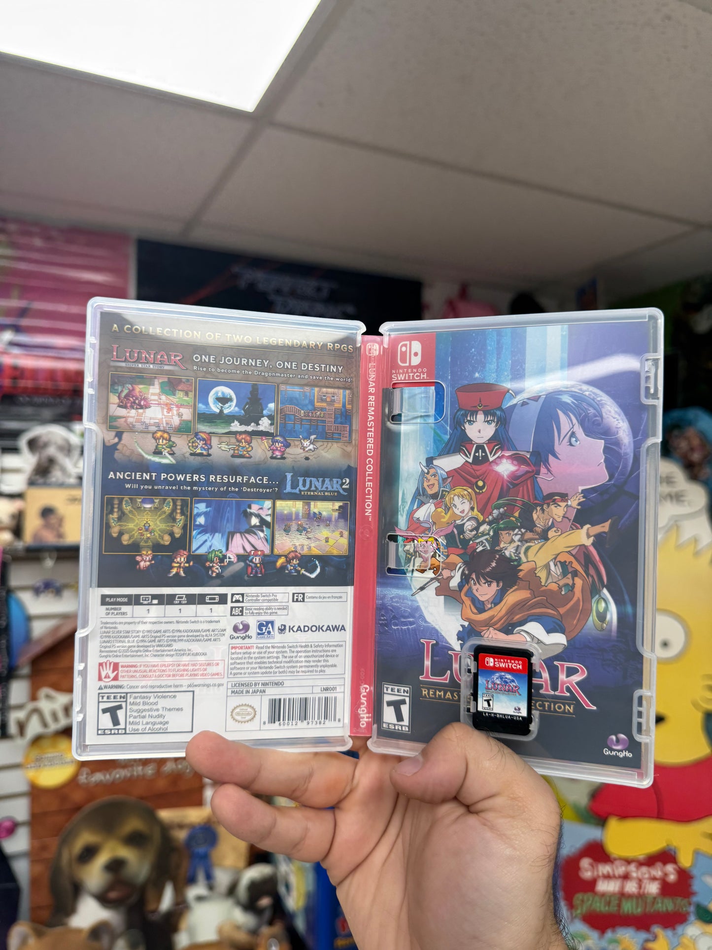 Lunar Remastered Collection - Switch CiB