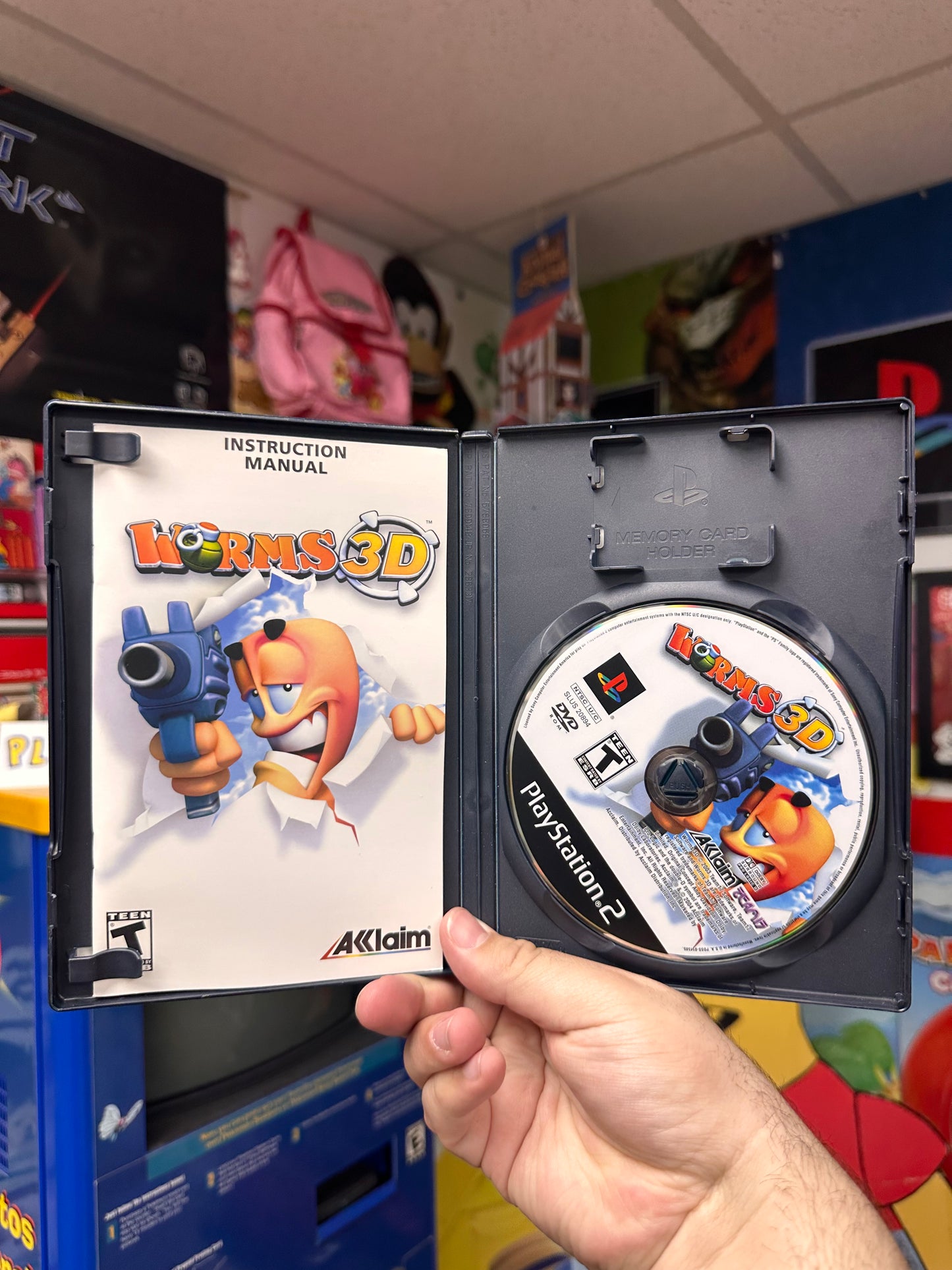 Worms 3D - PS2 CiB