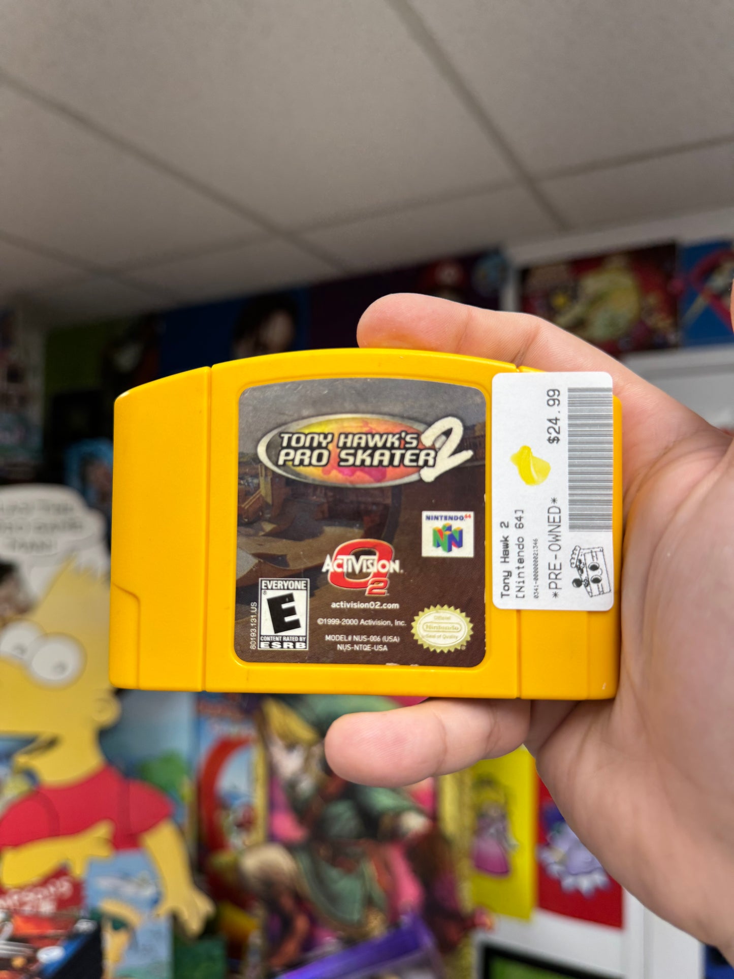 Tony Hawk's Pro Skater 2 - N64 Loose