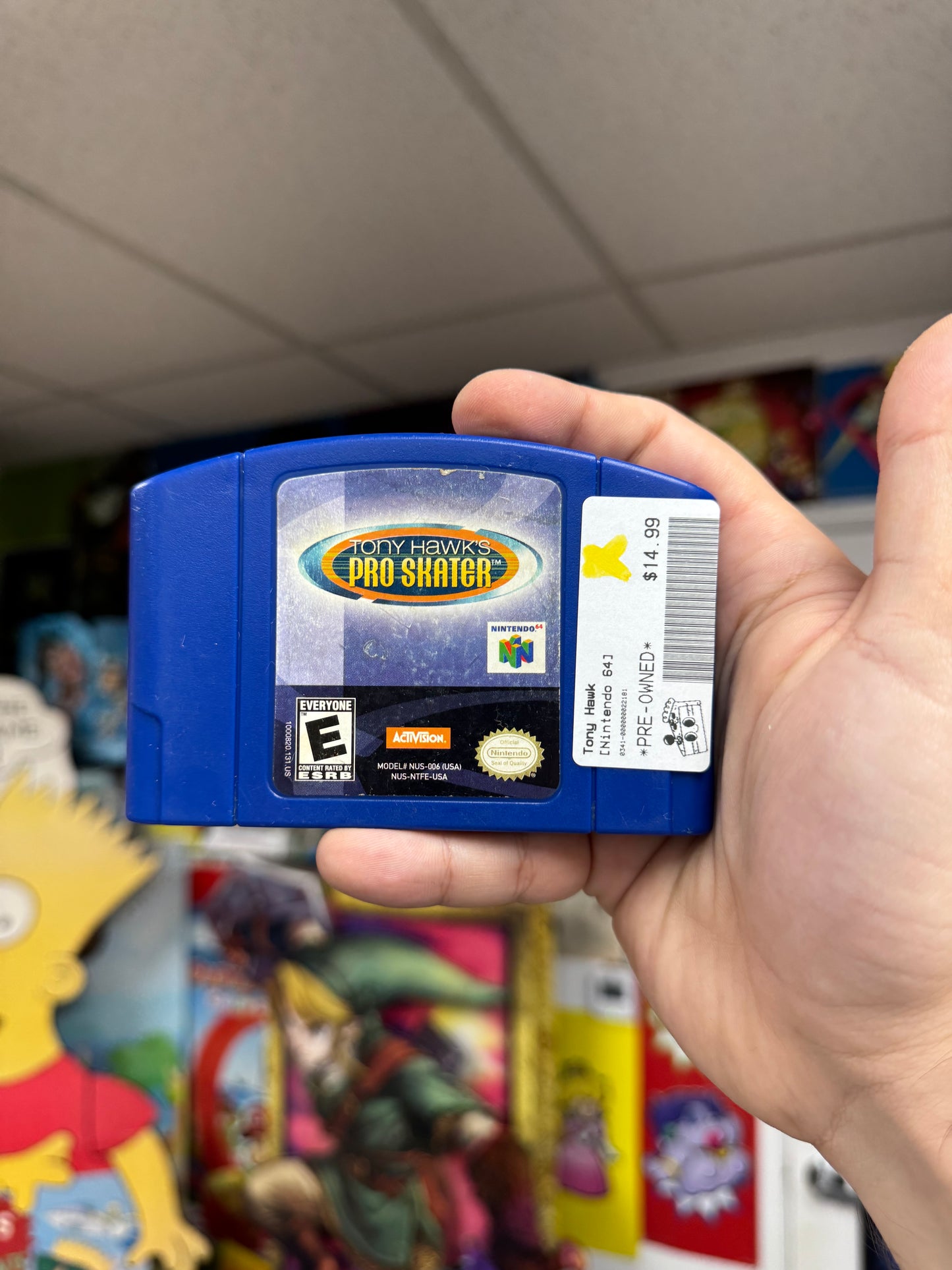 Tony Hawk's Pro Skater - N64 Loose