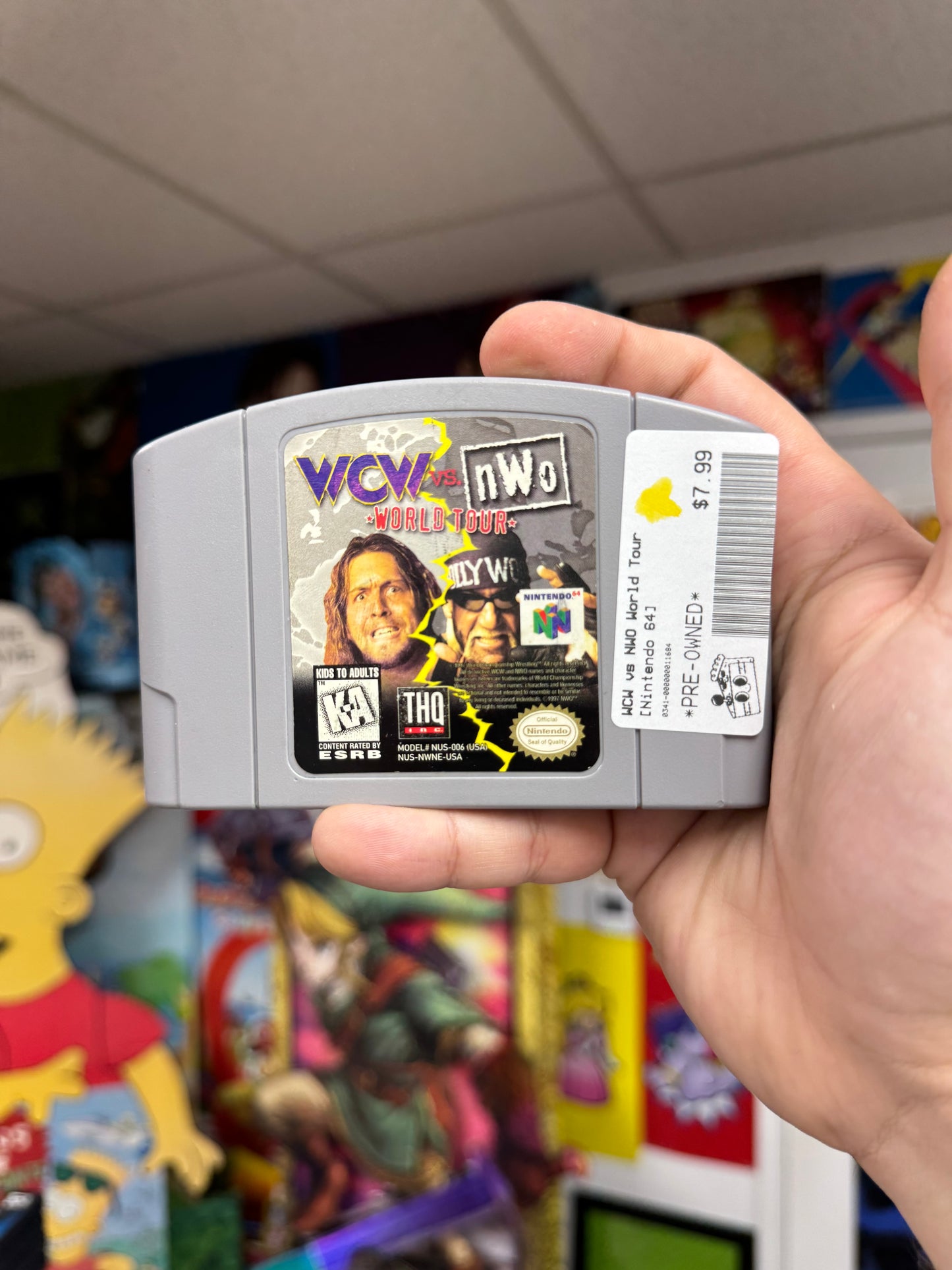 WCW vs. NWO World Tour - N64 Loose