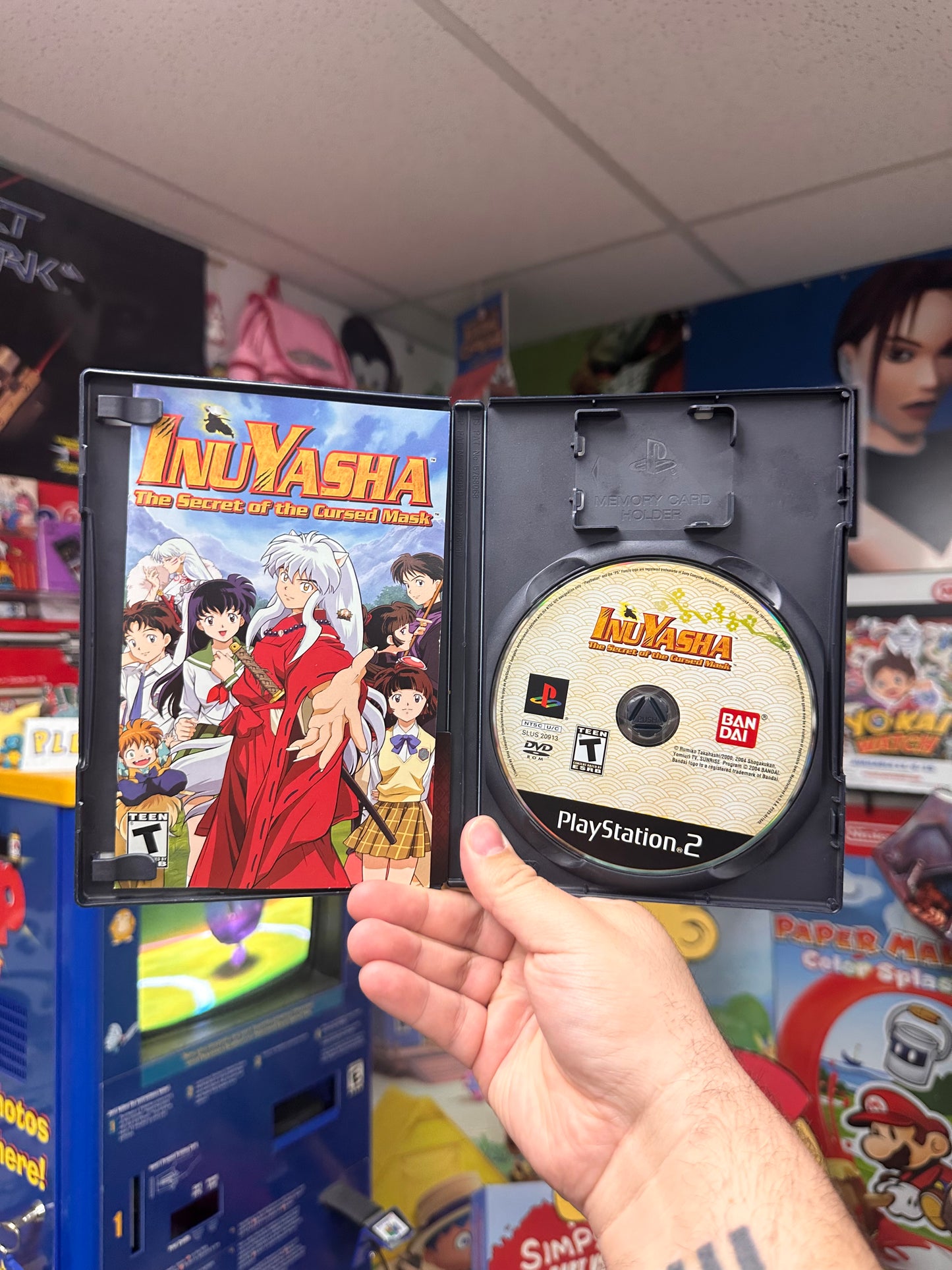 InuYasha Secret of the Cursed Mask - PS2 CiB