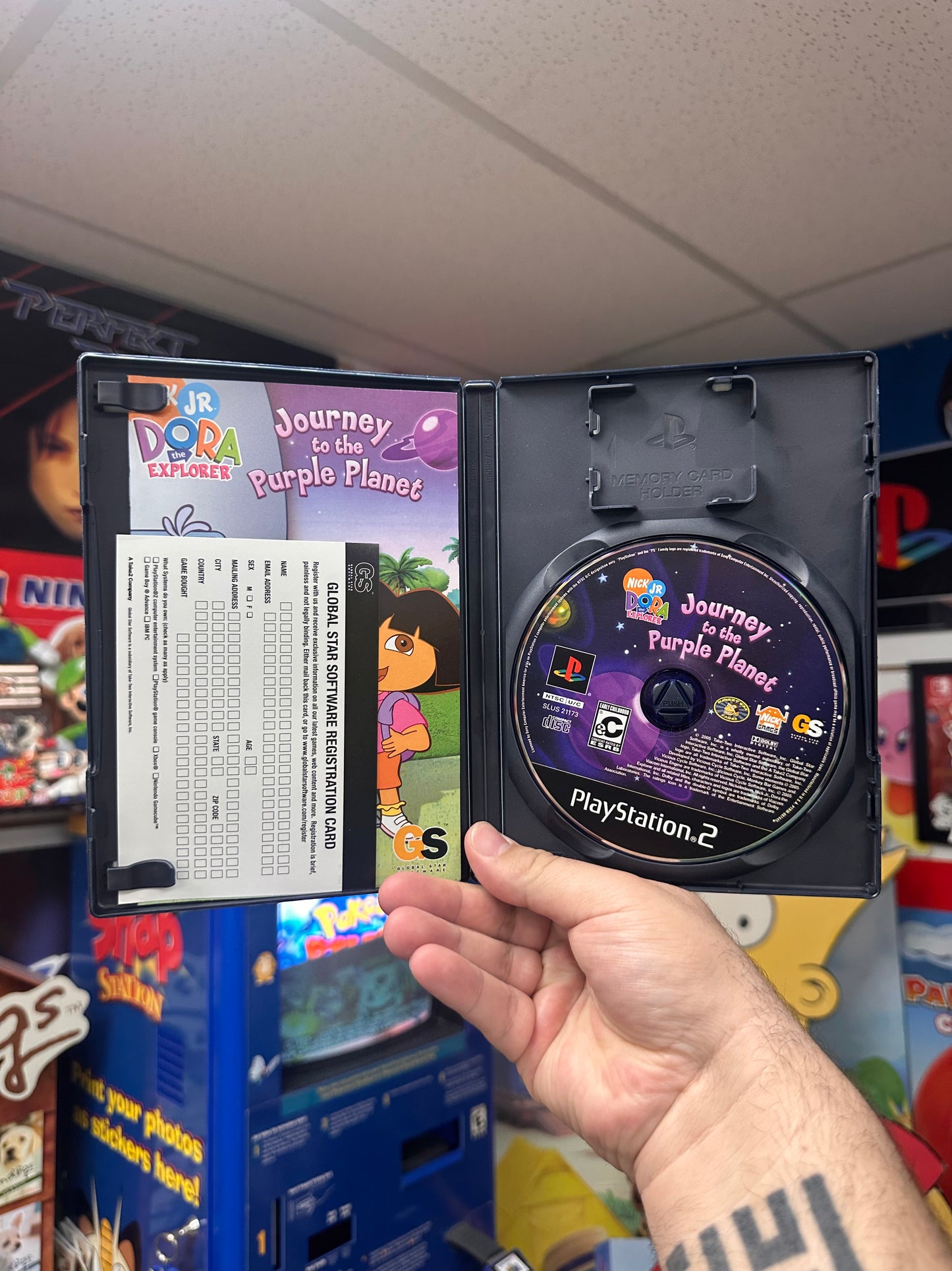 Dora the Explorer Journey to the Purple Planet - PS2 CiB