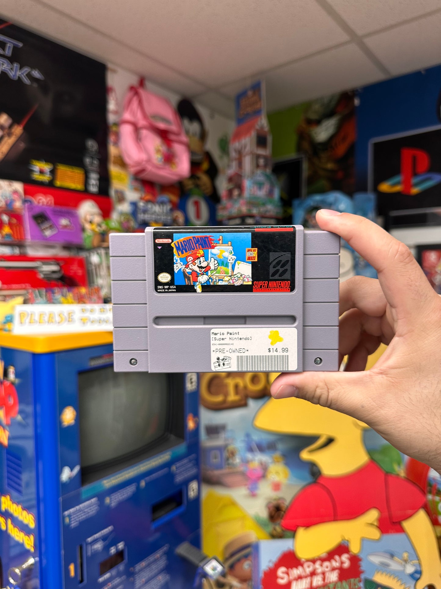 Mario Paint - SNES Loose