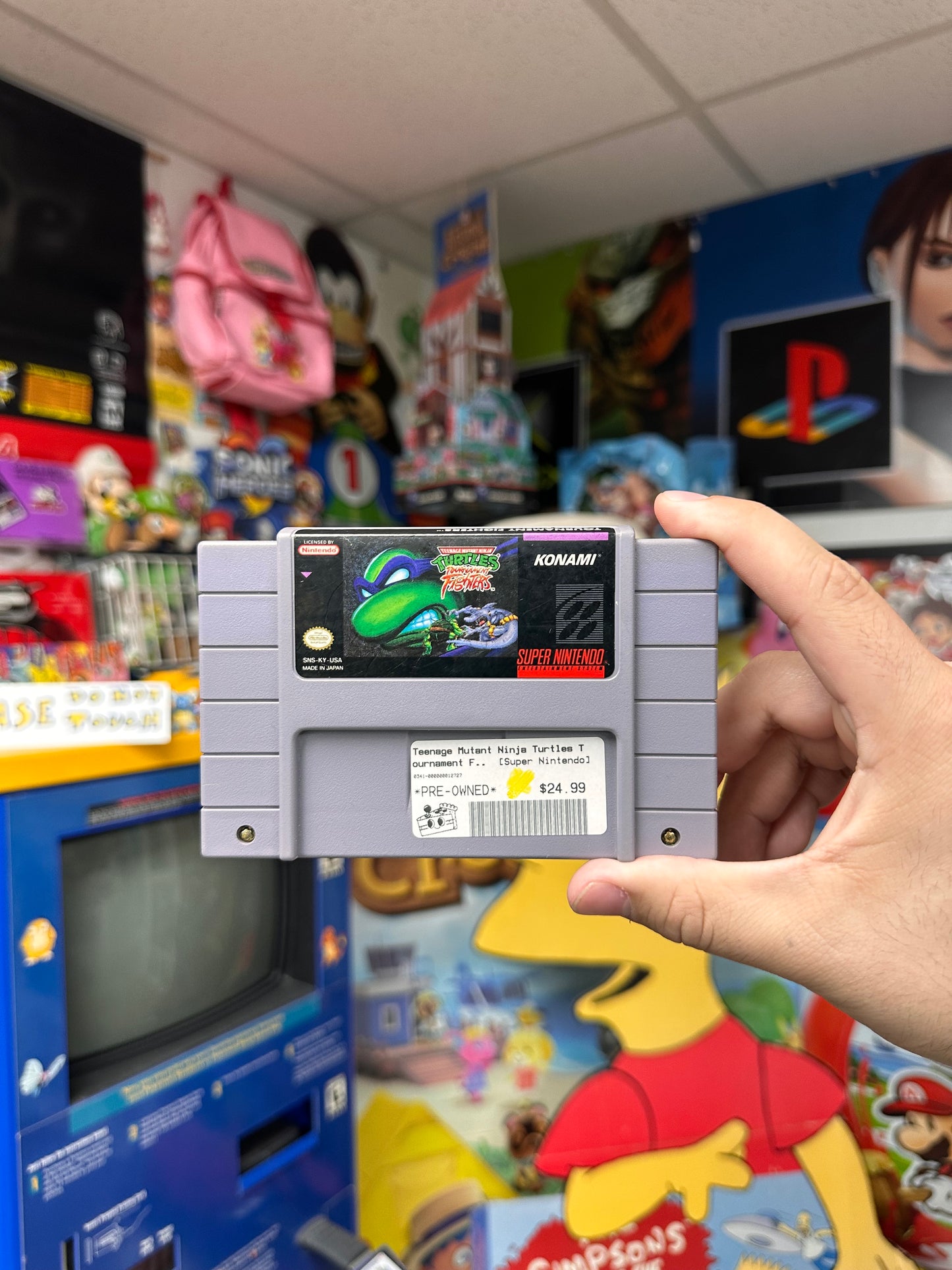 Teenage Mutant Ninja Turtles Tournament Fighters - SNES Loose