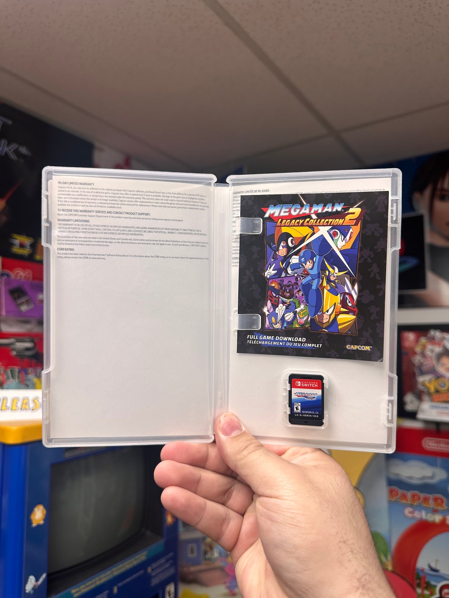 Mega Man Legacy Collection 1 + 2 = Switch CiB