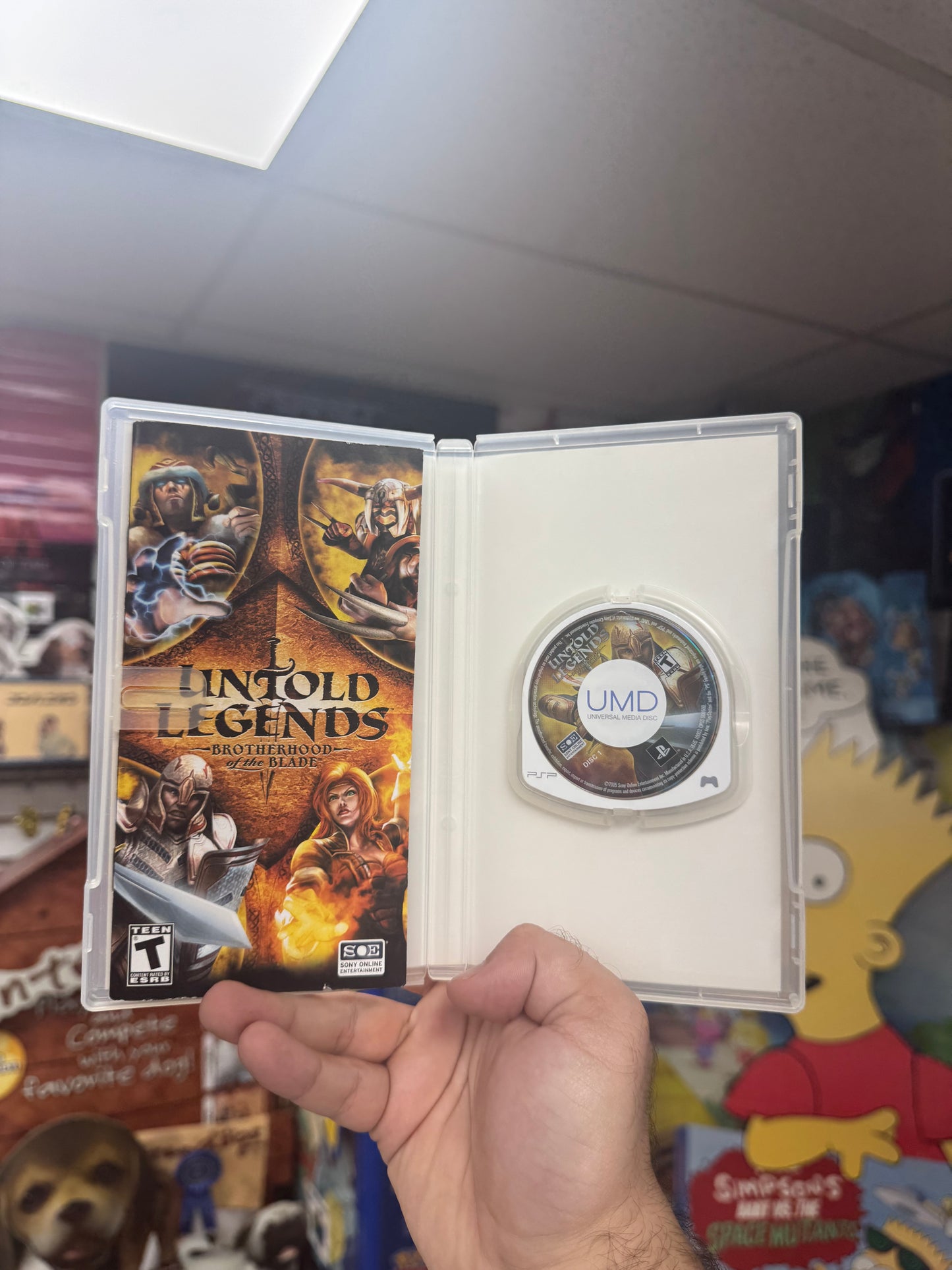 Untold LEgends Brotherhood of the Blade - PSP CiB
