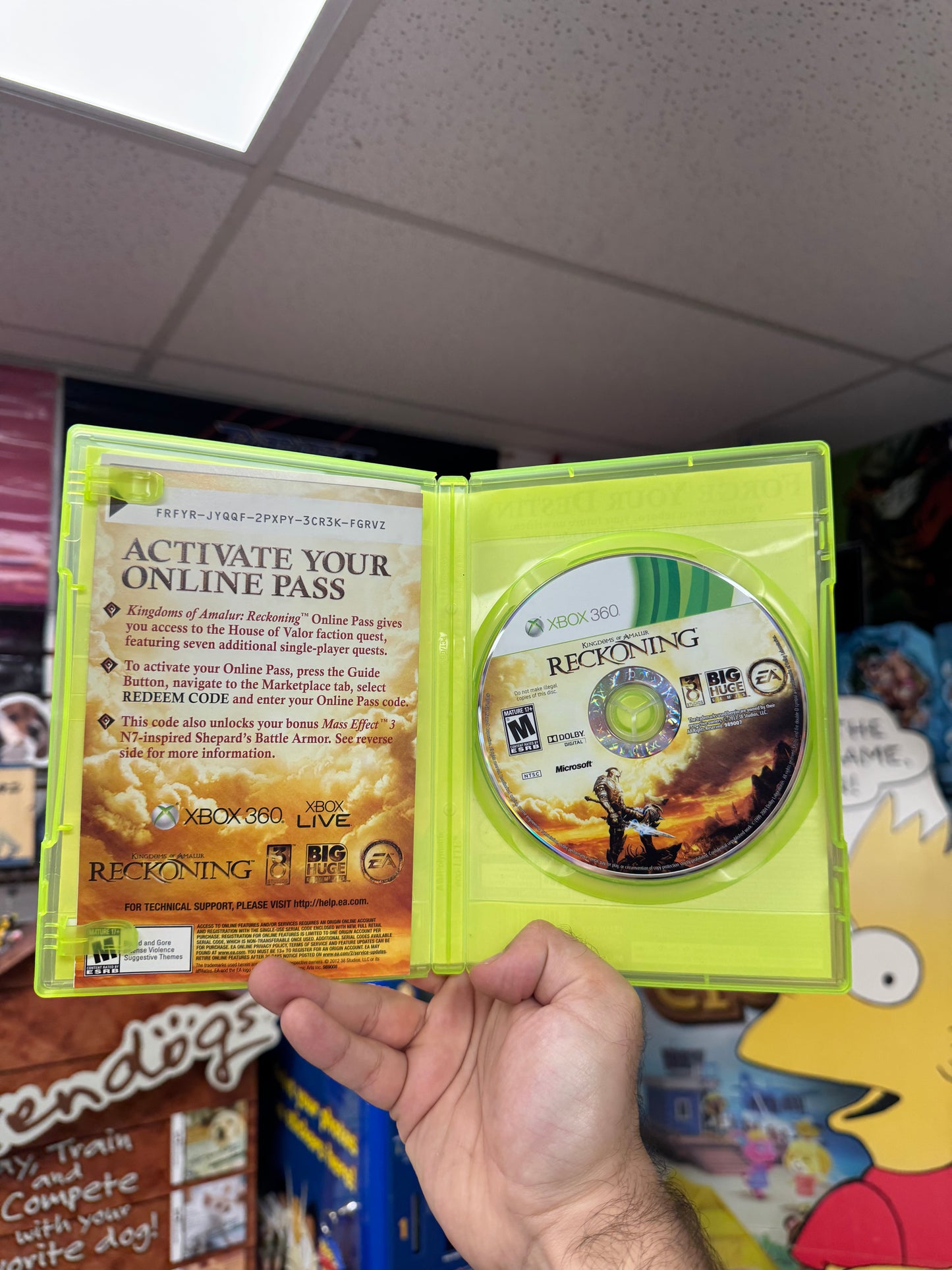 Kingdoms of Amslur Reckoning - Xbox 360 CiB