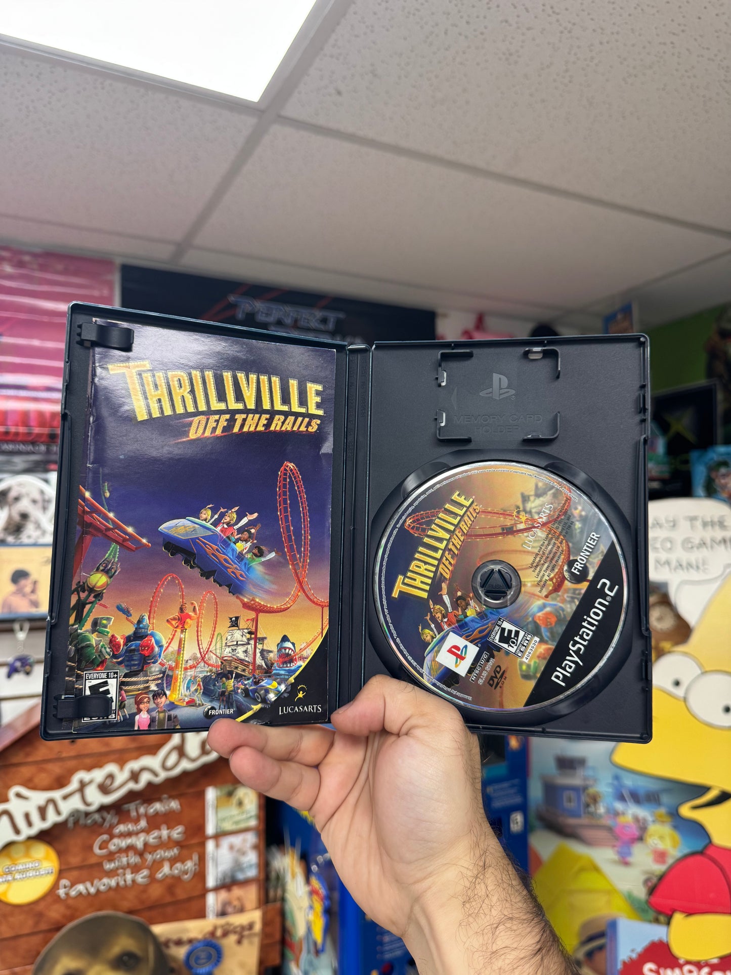 Thrillville Off the Rails - PS2 CiB