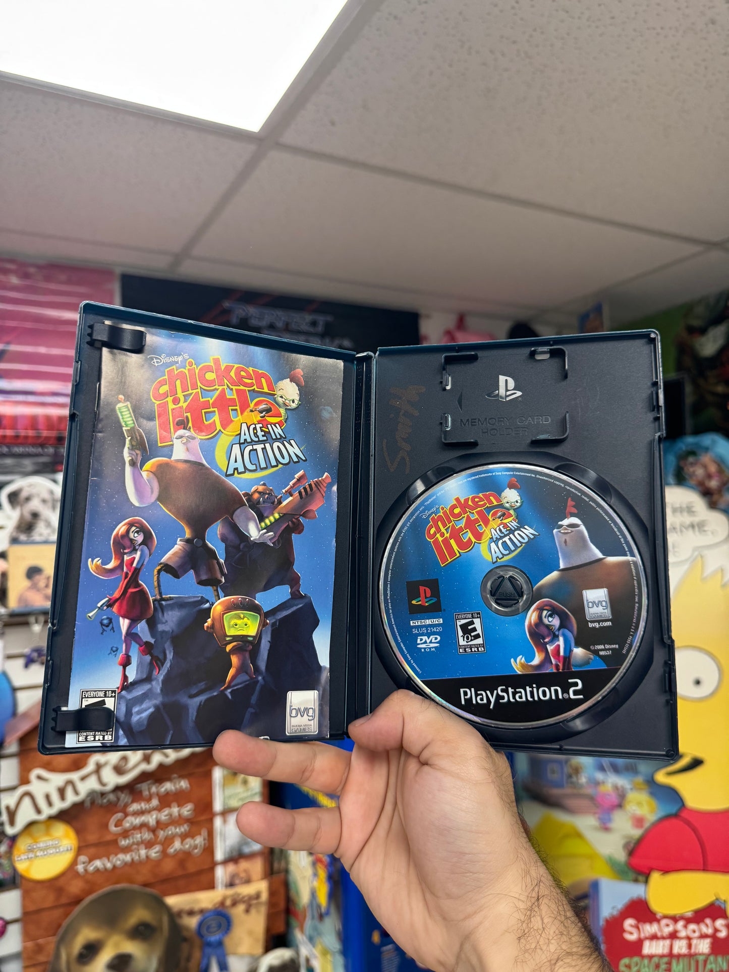 Chicken Little Ace in Action - PS2 CiB
