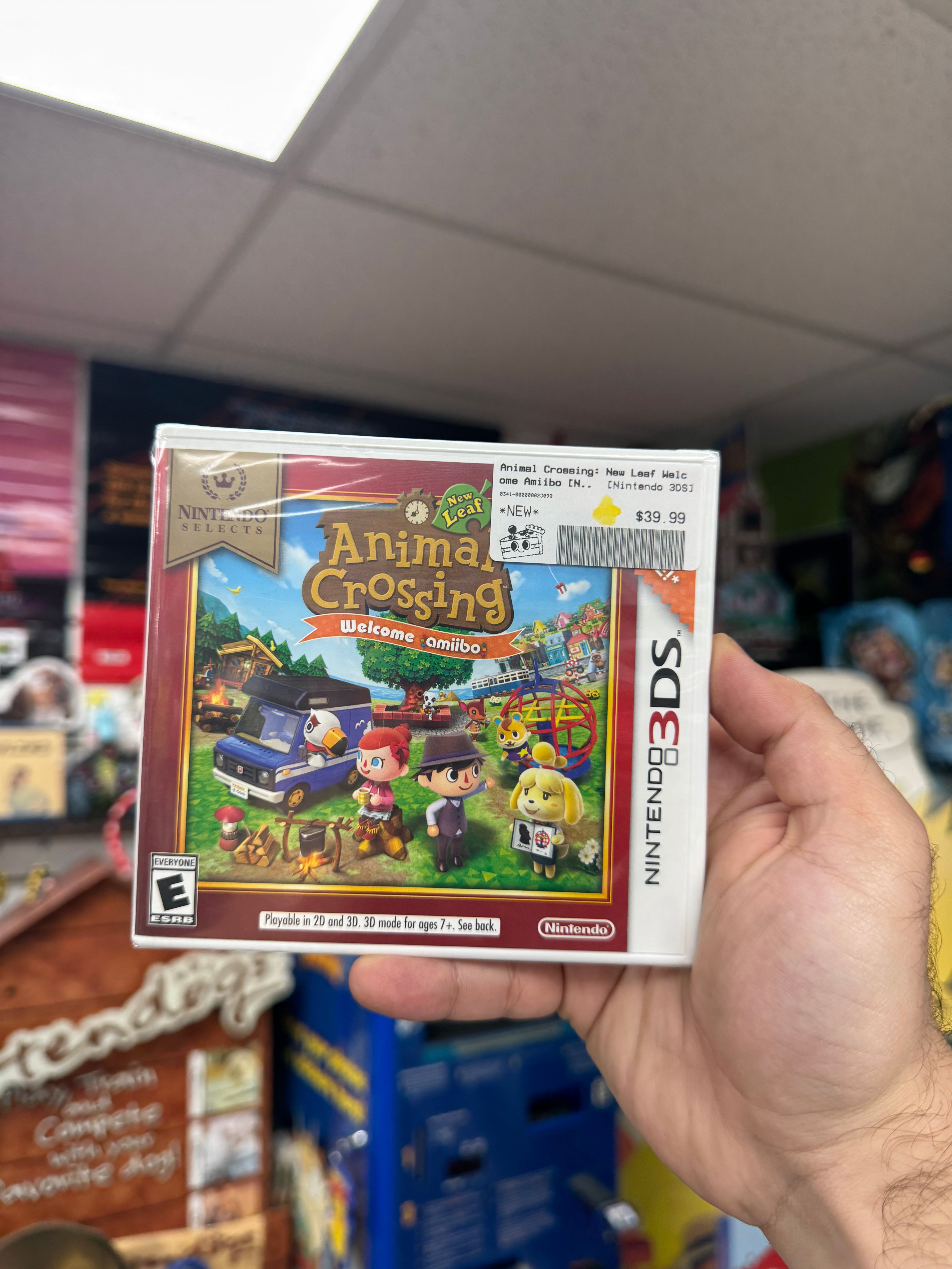 Animal Crossing: New Leaf Welcome Amiibo - 3DS Sealed