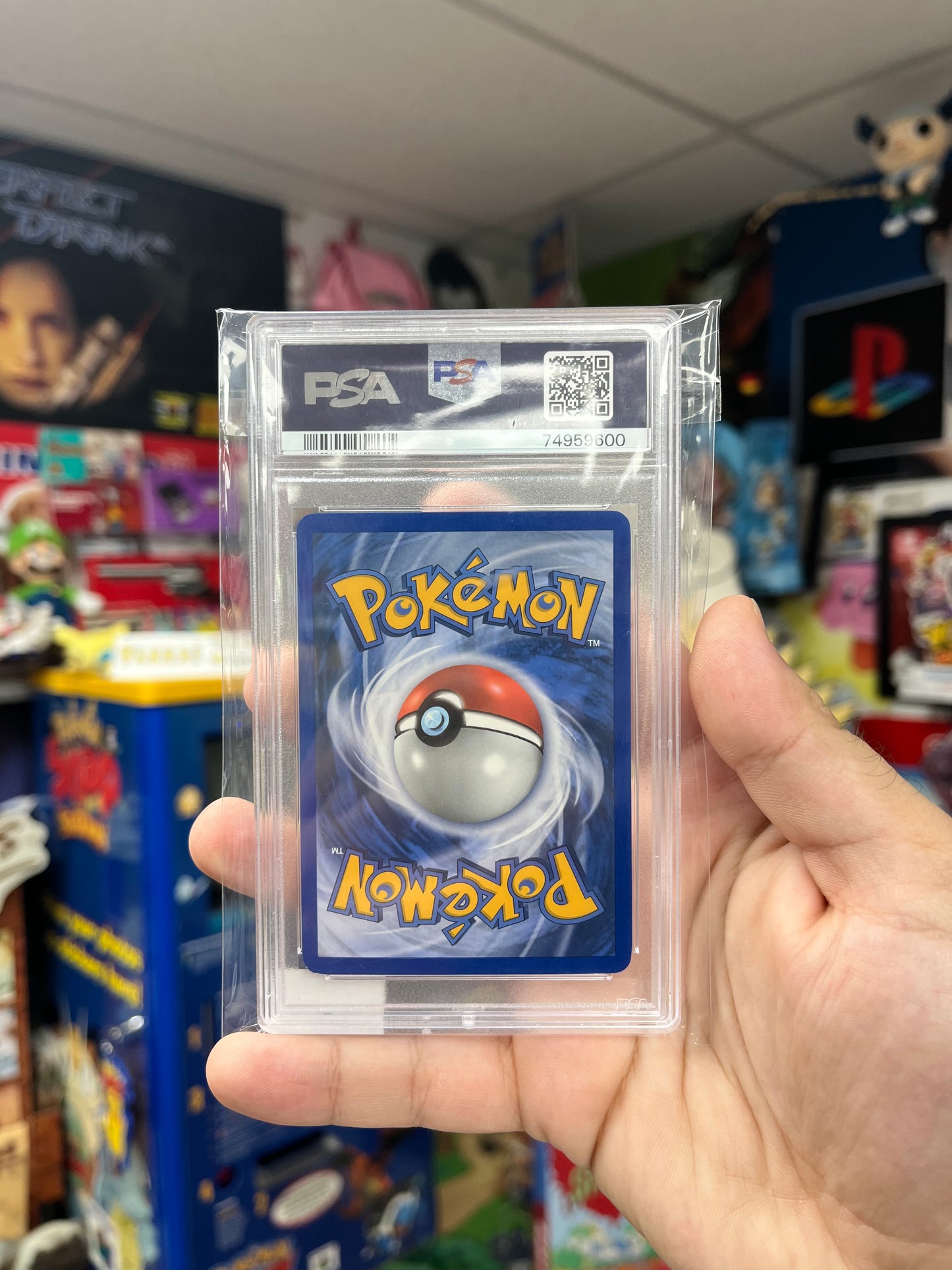 Pokemon TCG SPANISH ex Ruby & Sapphire - Magmar ex PSA 9