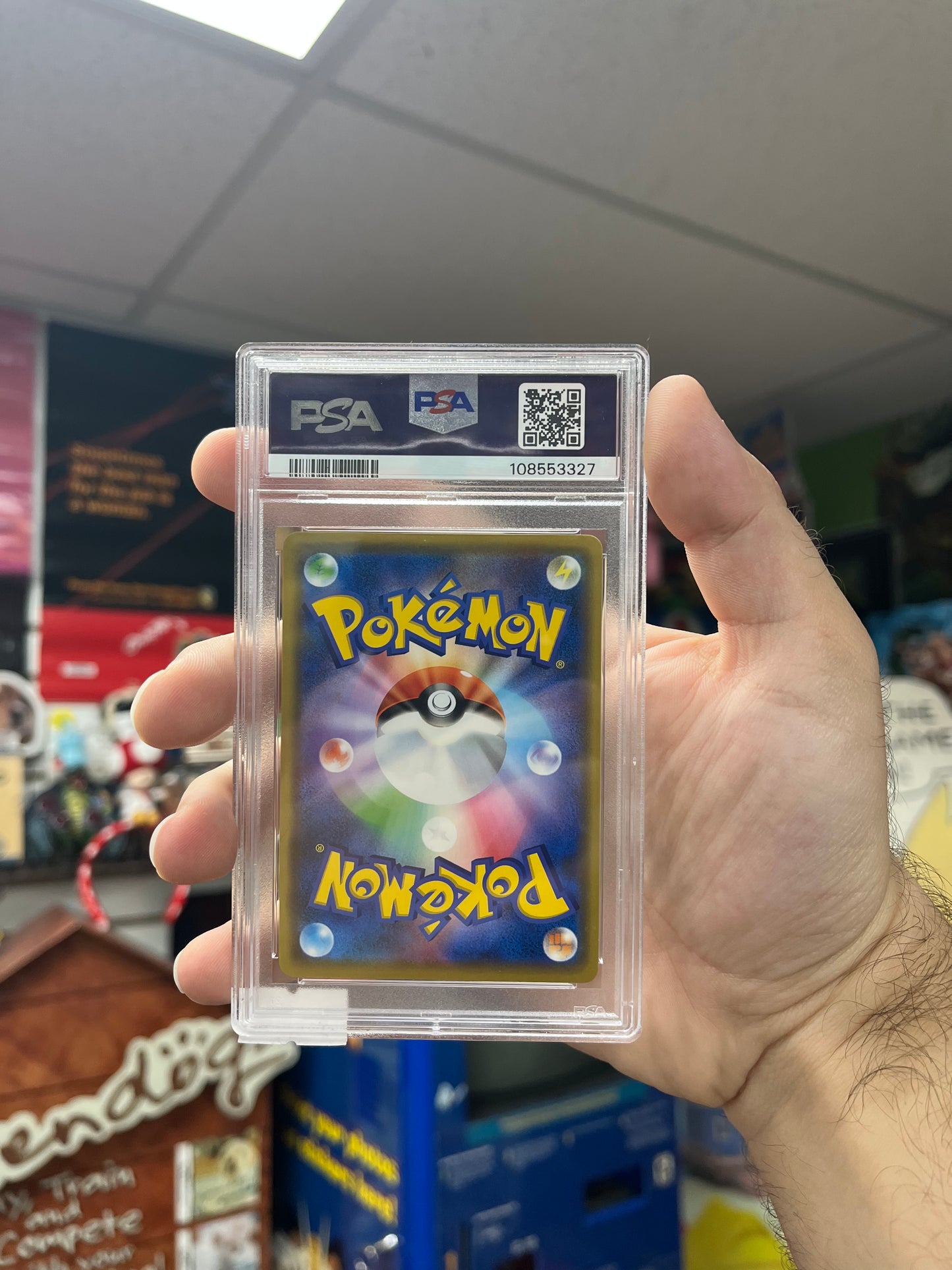 Japanese Pokemon TCG Tag Team GX All Stars - Pikachu & Zekrom GX PSA 10